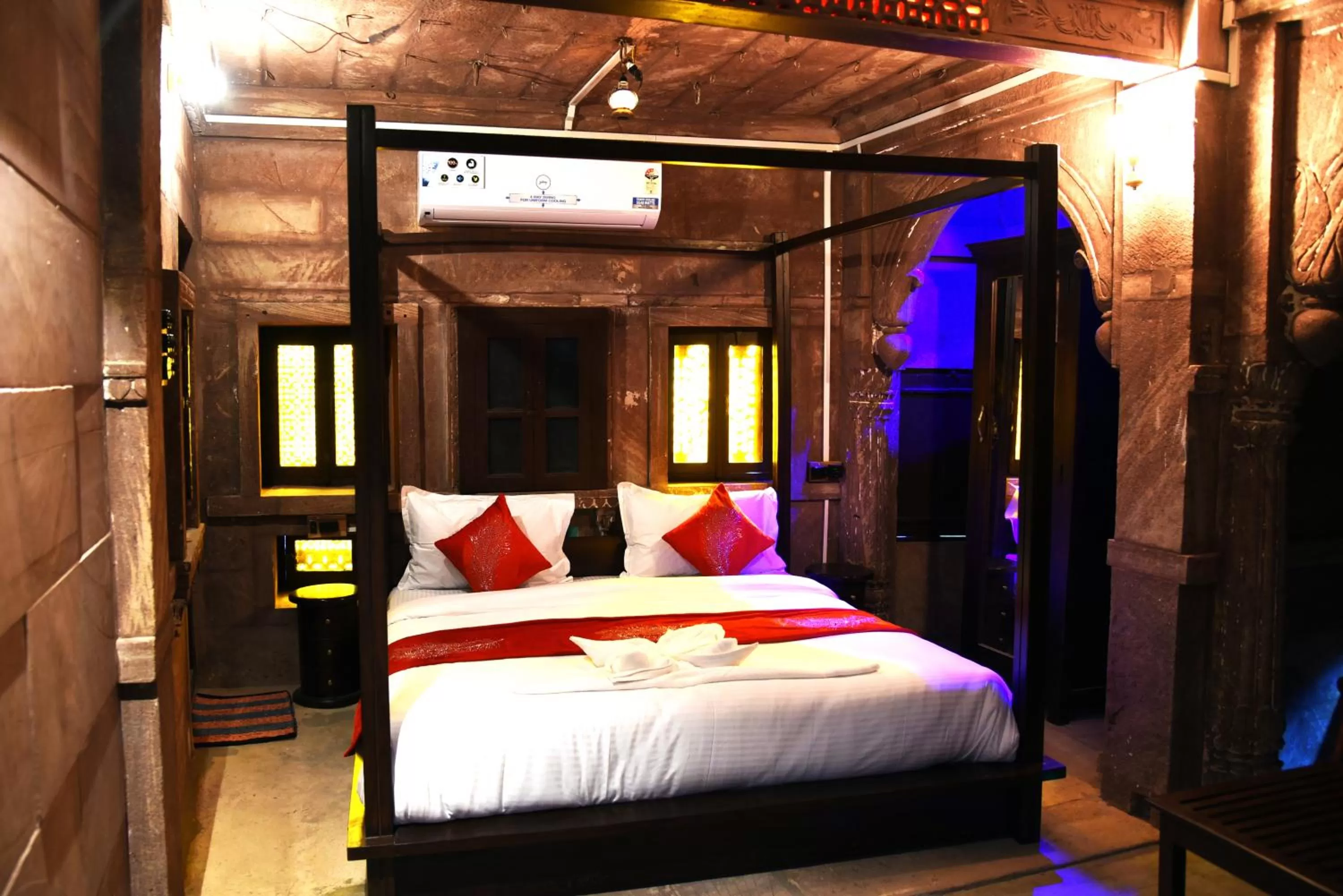 Bed in The Thikana Heritage