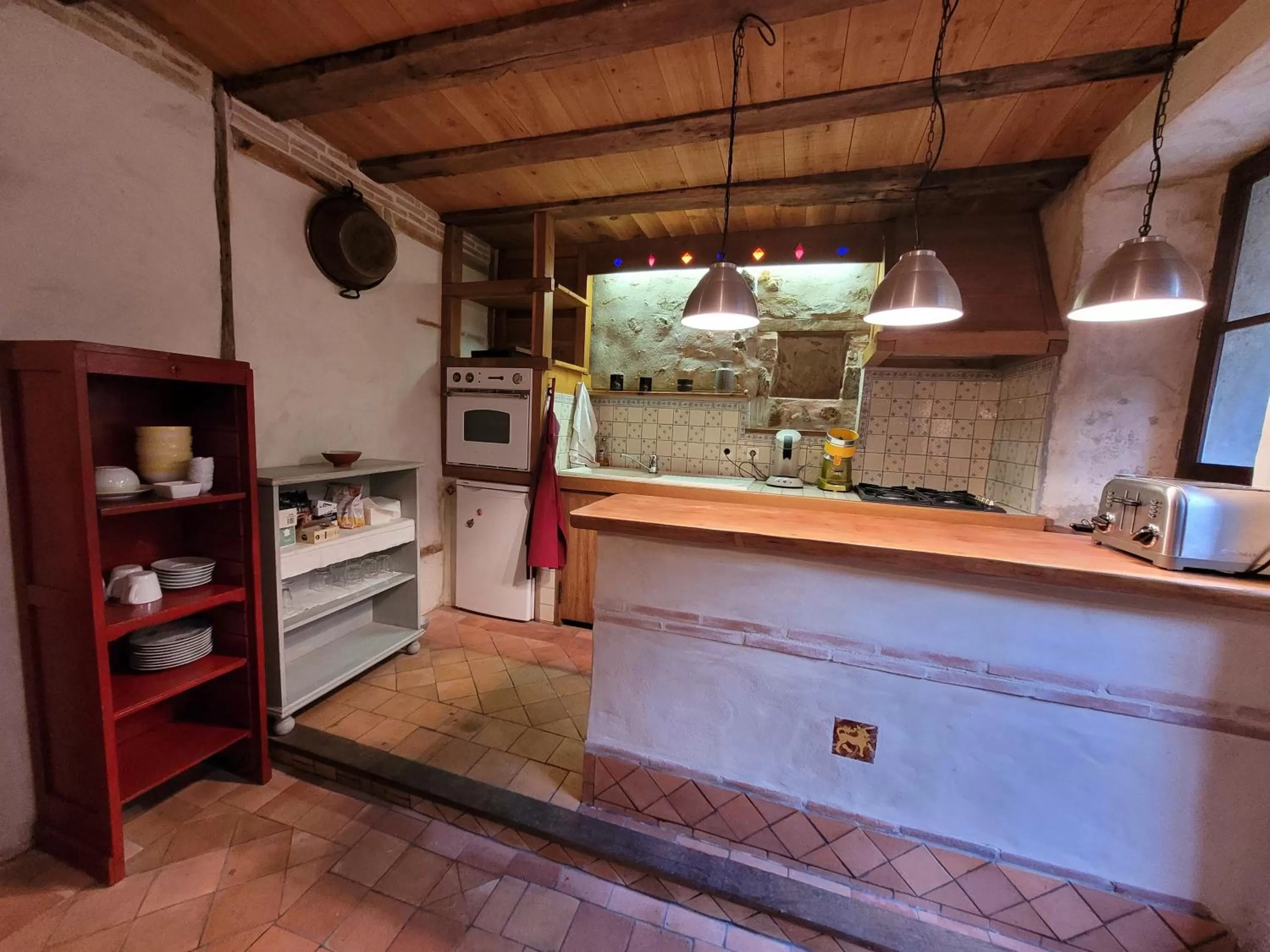 Kitchen or kitchenette in La Cressonnière