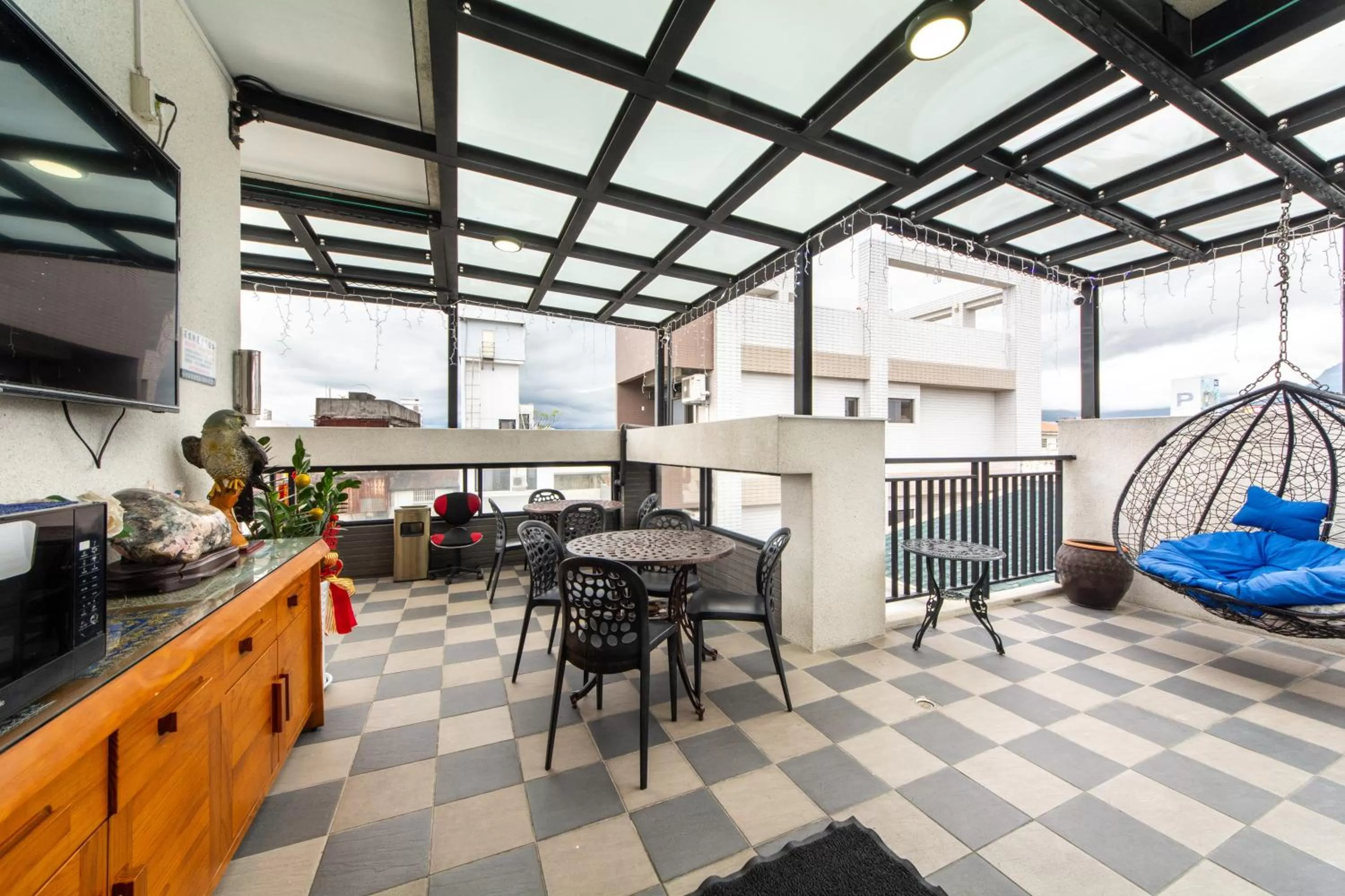 Patio in Jinguann B&B