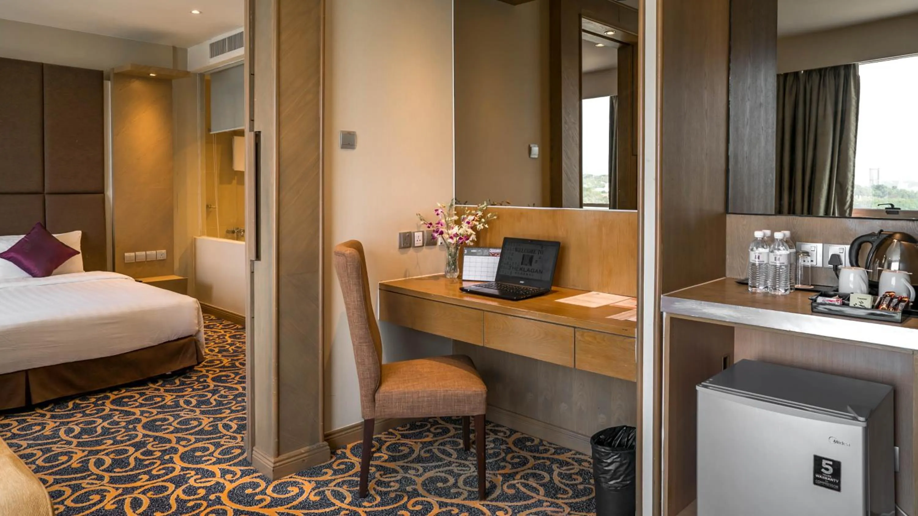 Bed in The Klagan Regency 1Borneo