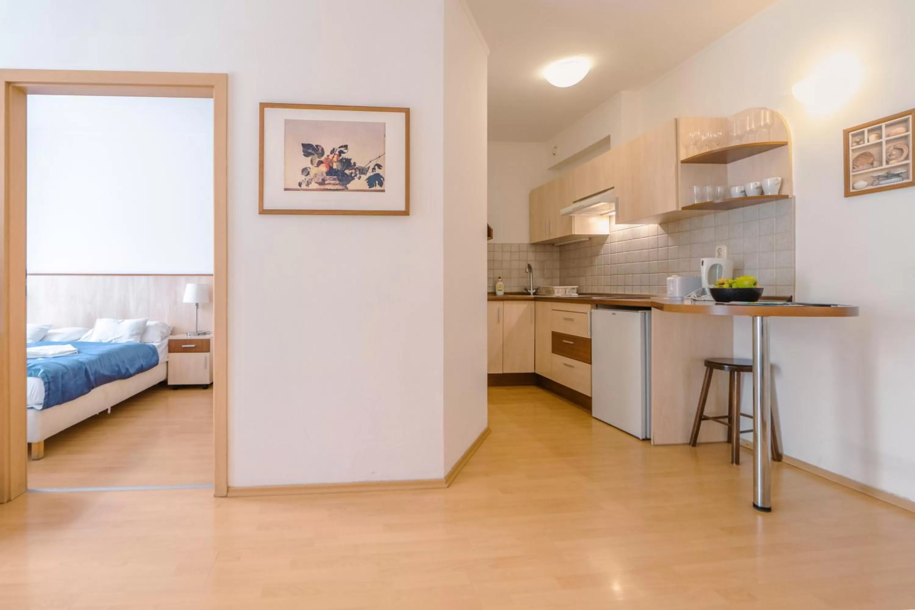 Kitchen or kitchenette in Premium Apartments