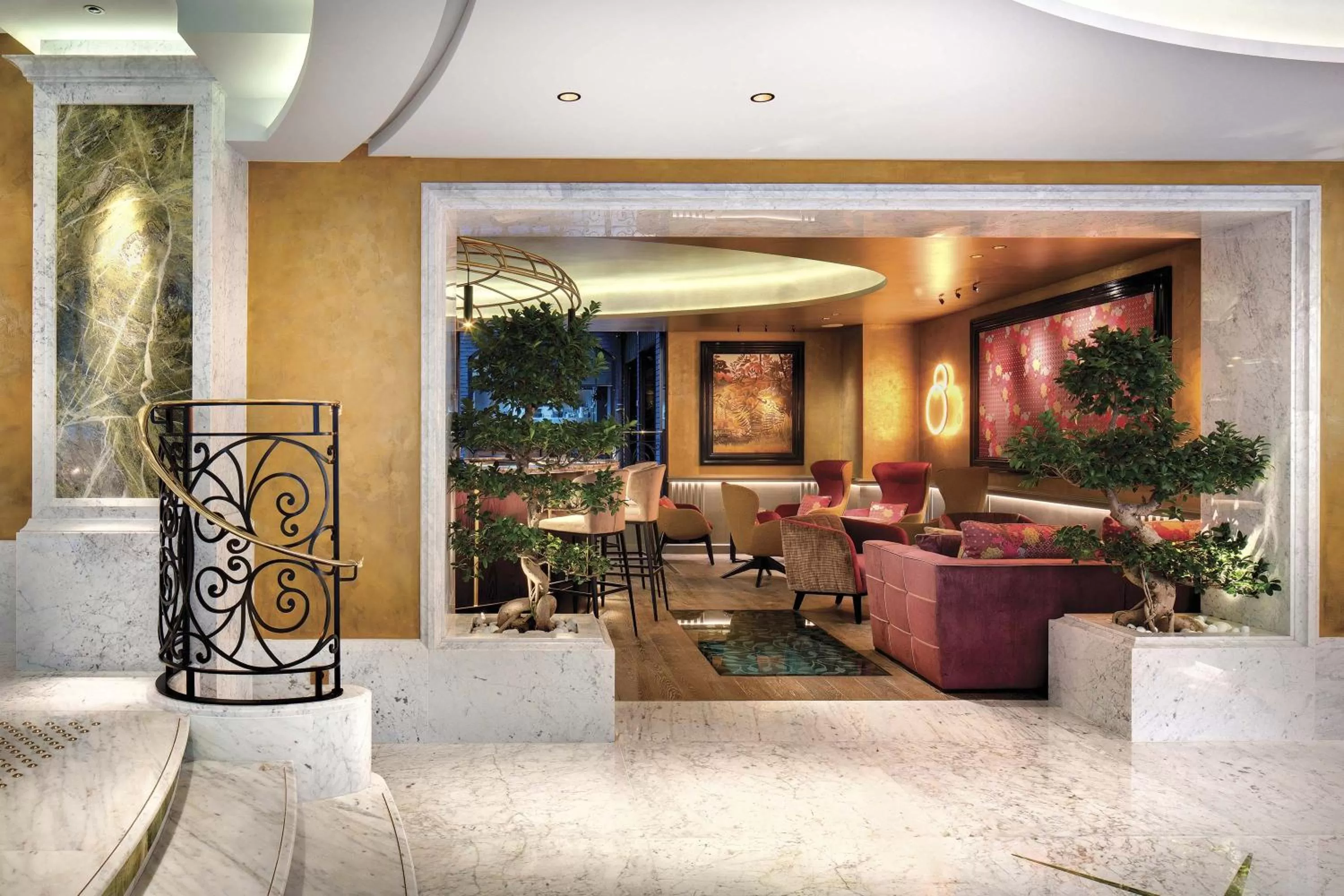 Lounge or bar in La Demeure Montaigne