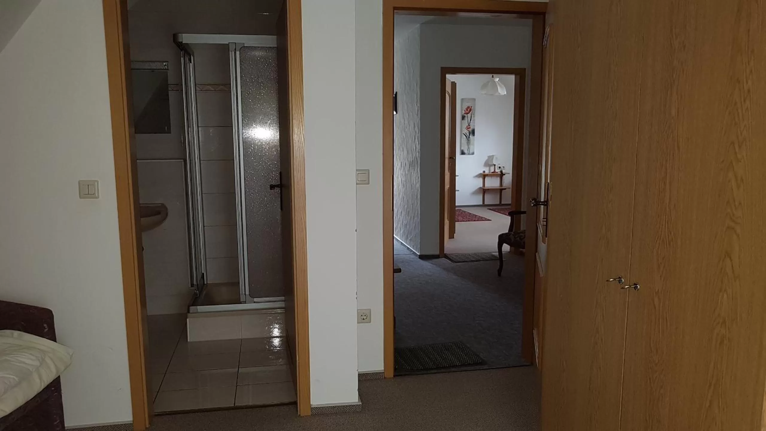 Photo of the whole room, Bathroom in Frankenstube-Winkelhaid