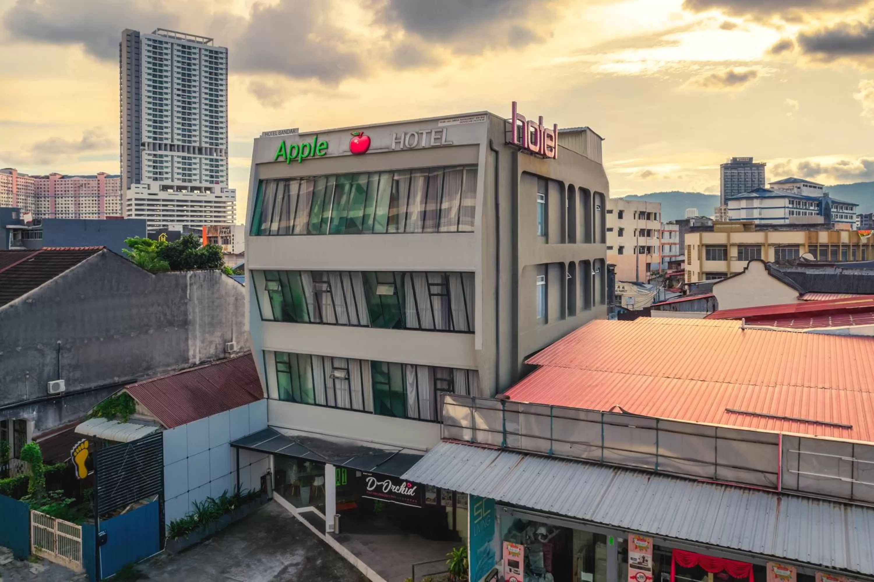 Property building in Apple Hotel Times Square