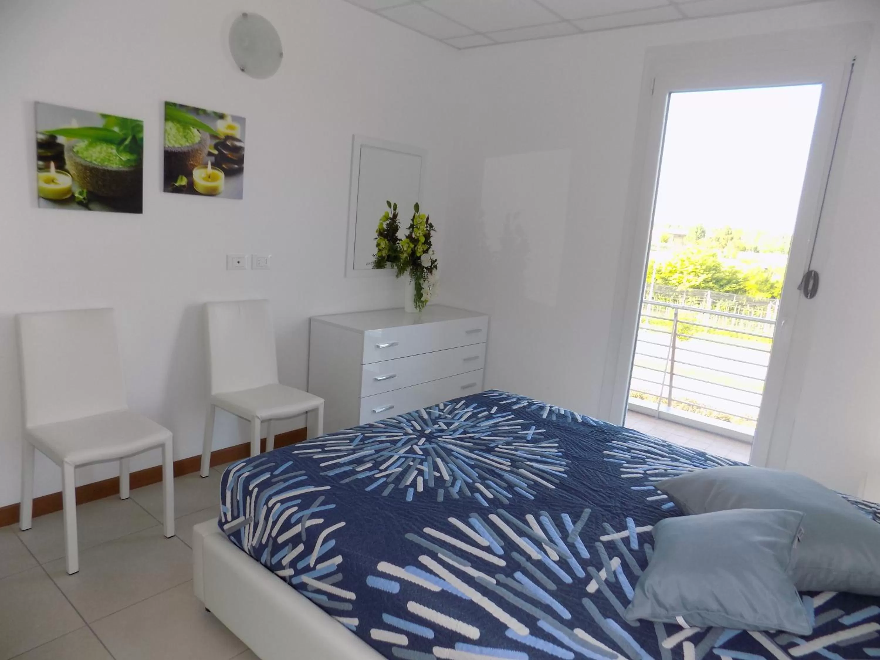 Bed in Hotel Residence Sole