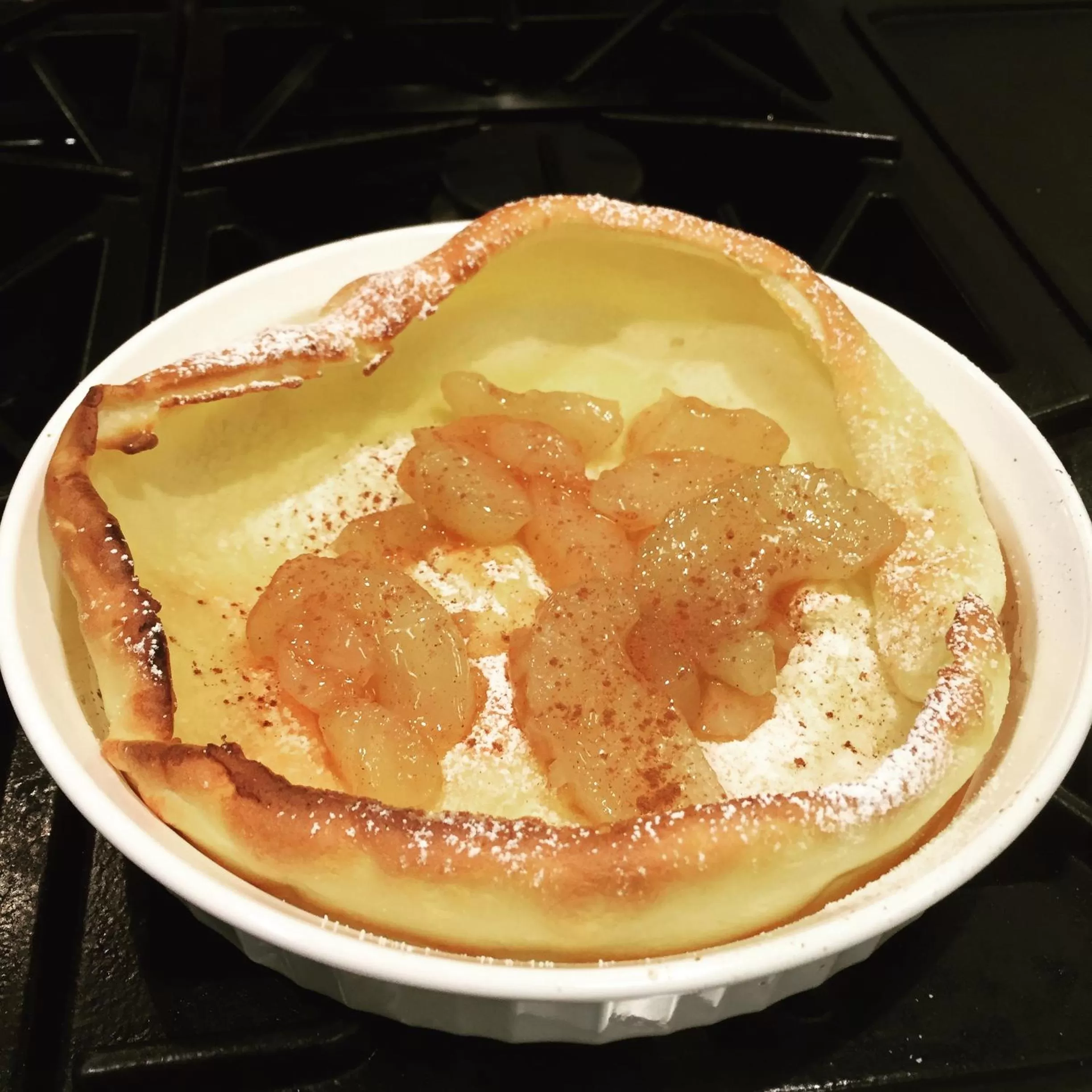 American breakfast in Phineas Swann Inn & Spa