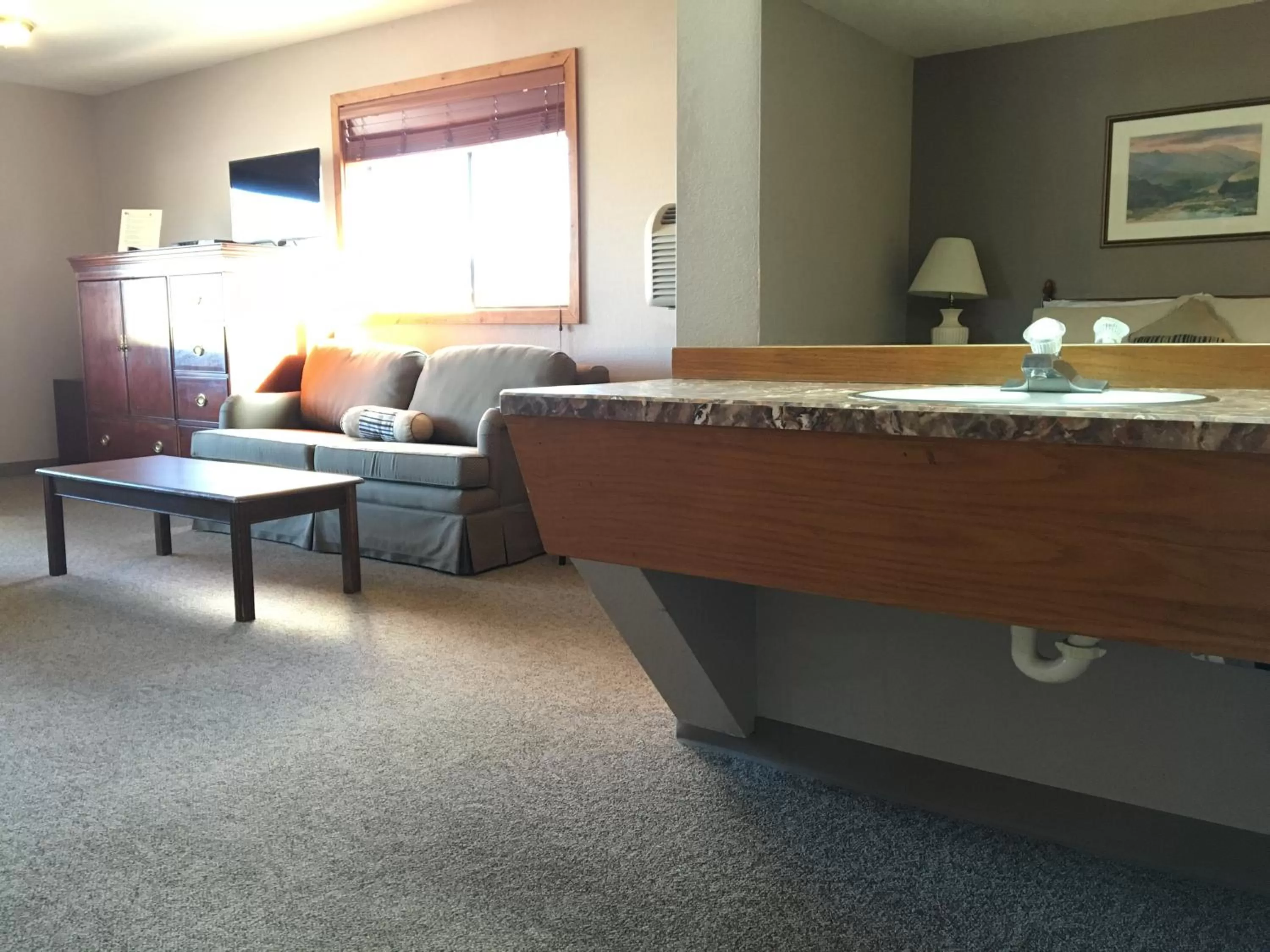 Bedroom in Timber Lodge Inn