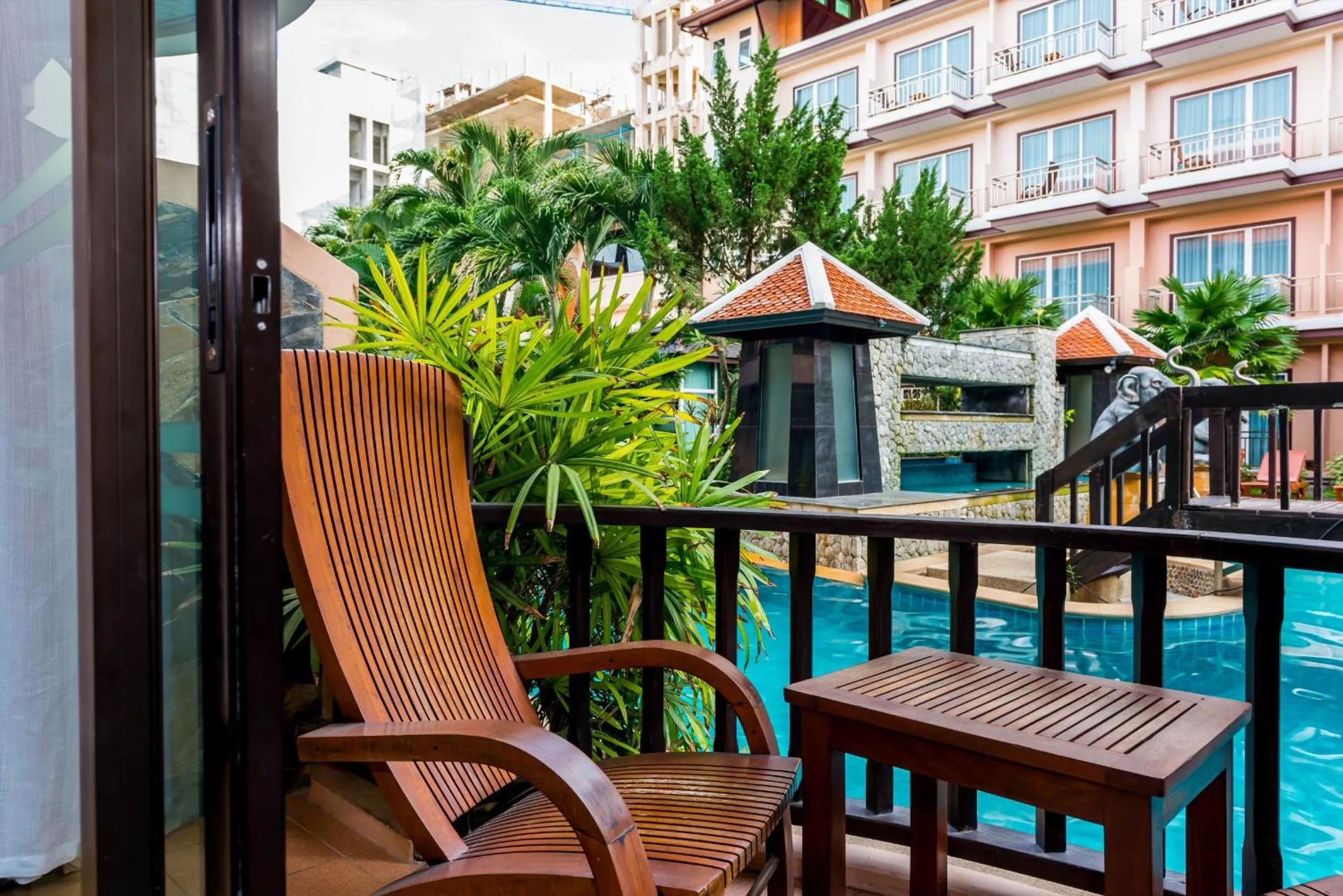 Balcony/Terrace in Nipa Resort, Patong Beach