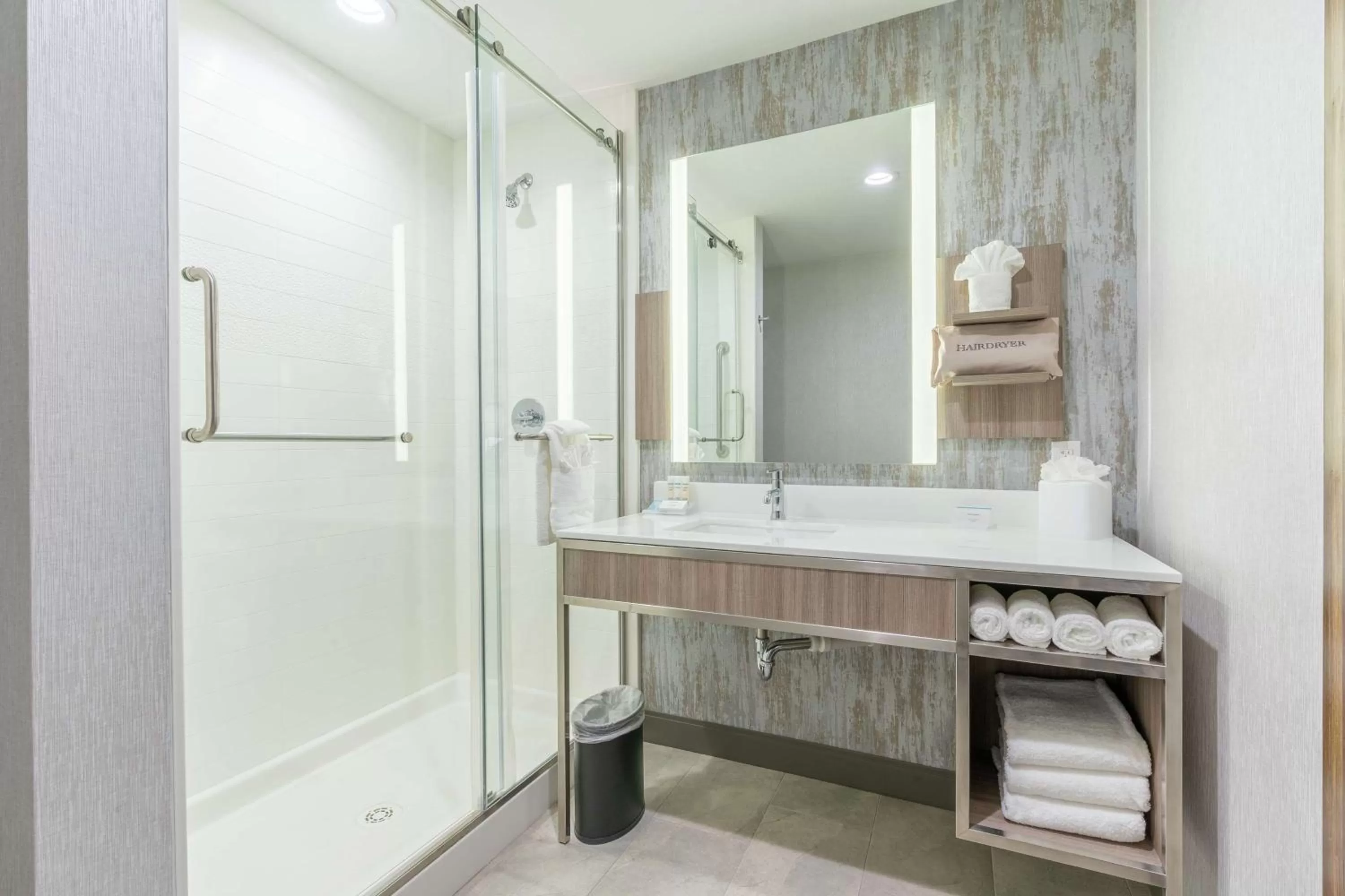 Bathroom in Hilton Garden Inn Wichita Downtown, Ks