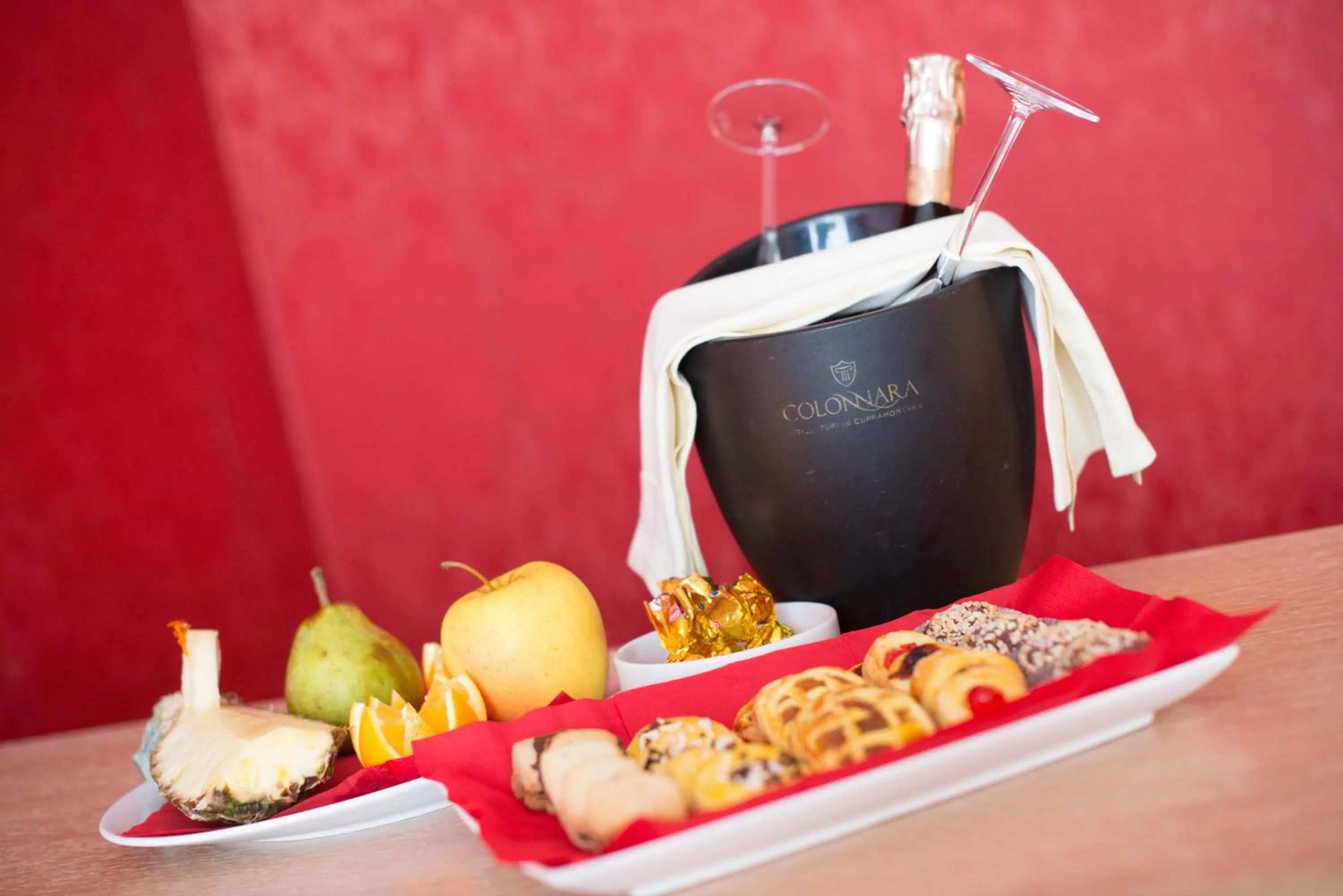 Buffet breakfast in Klass Hotel