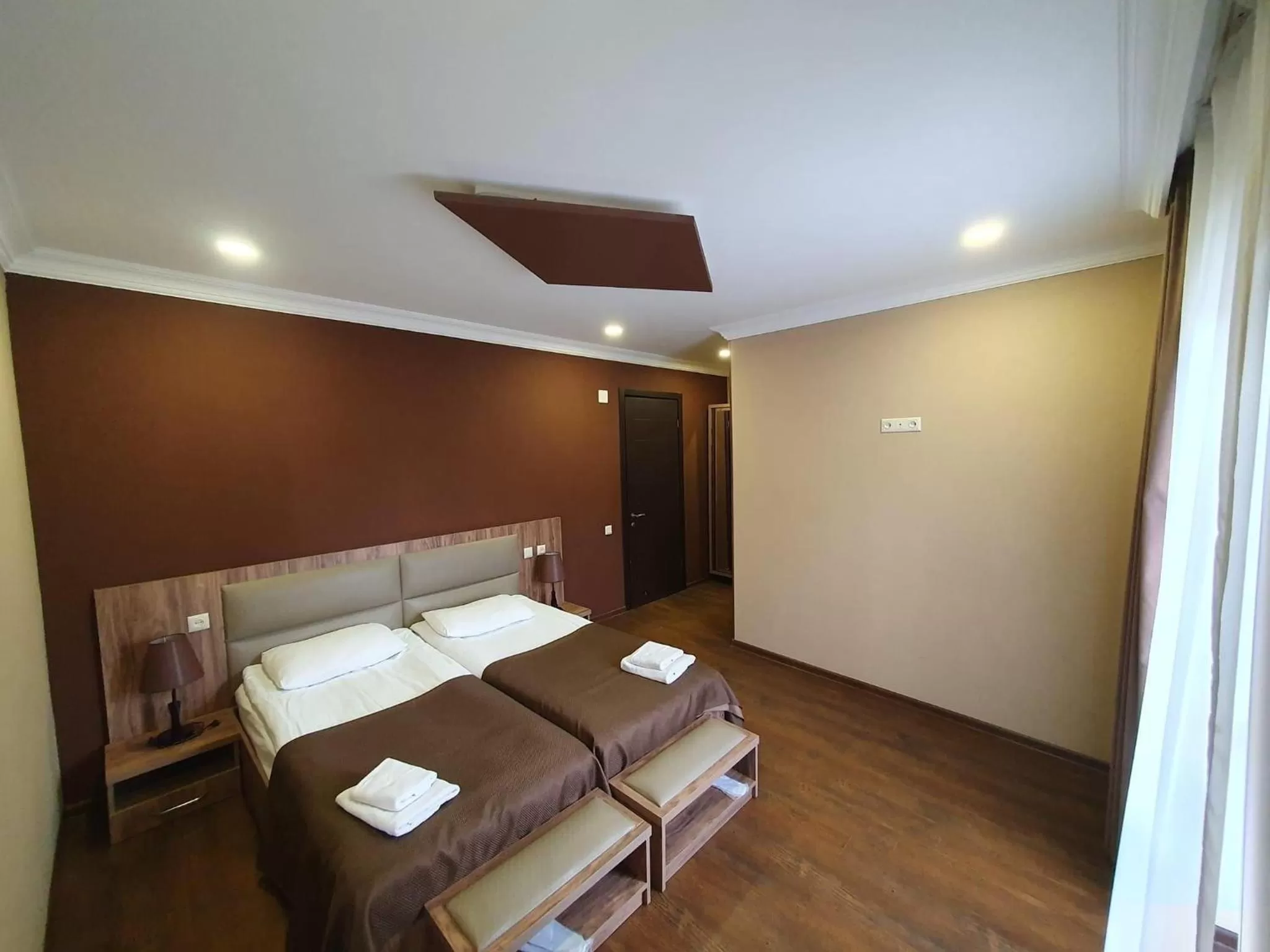 Bed in Hotel Shgedi Mestia