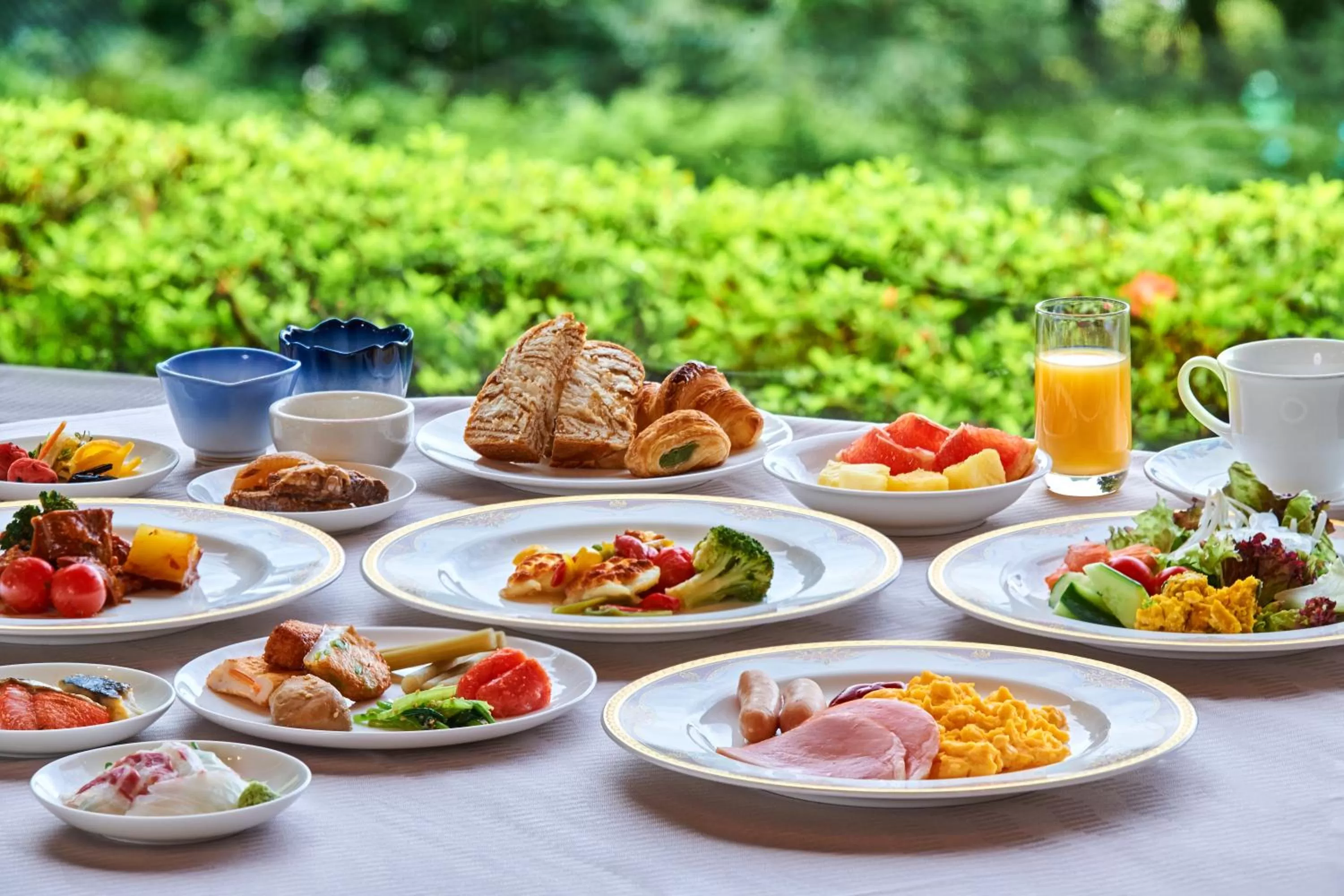 Buffet breakfast in SHIROYAMA HOTEL kagoshima