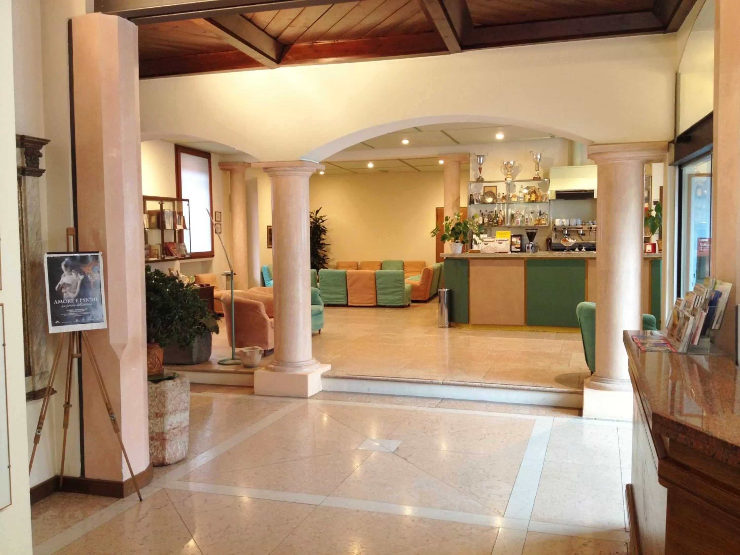 Lobby or reception in Albergo Bianchi Stazione
