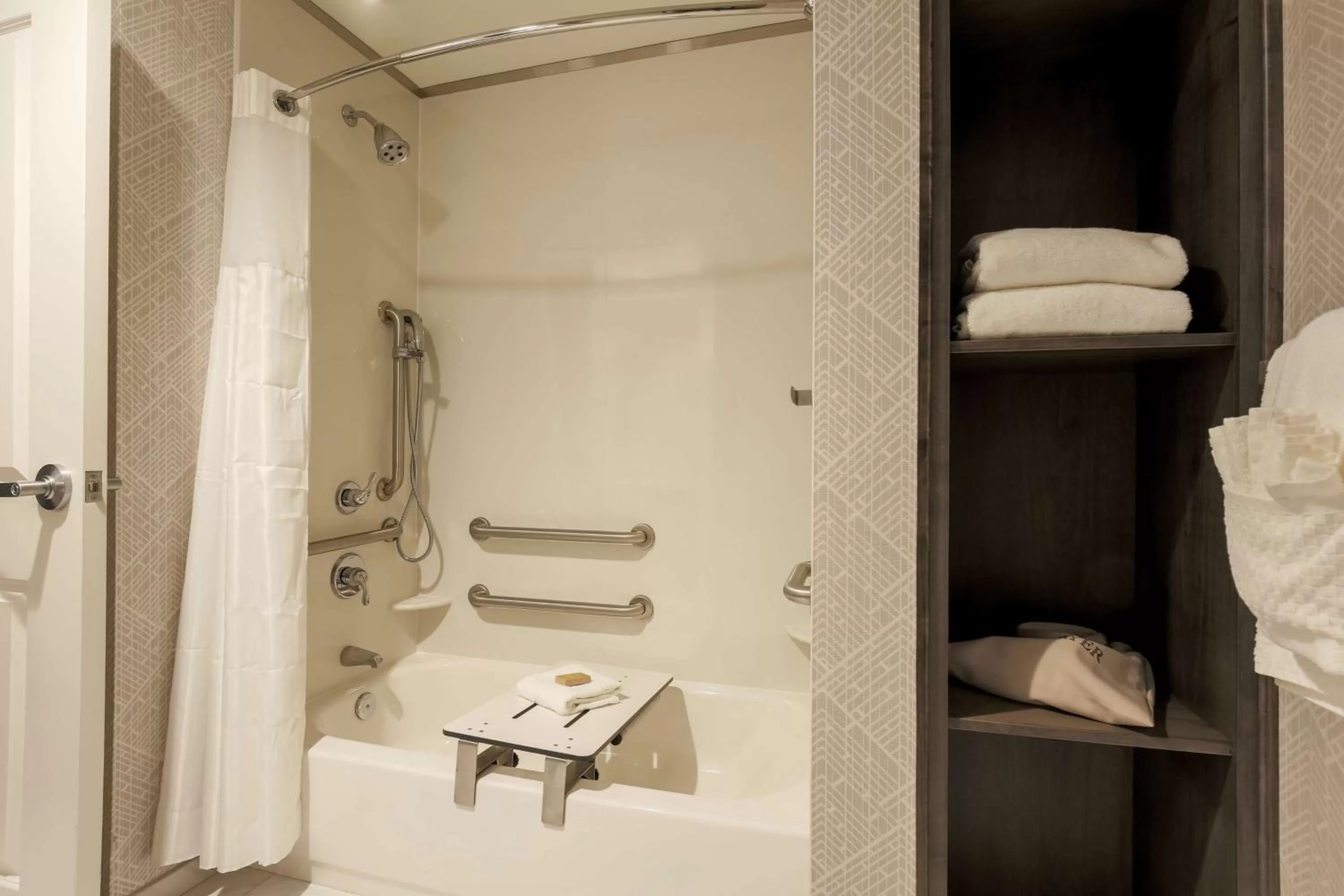 Bathroom in DoubleTree by Hilton Evansville