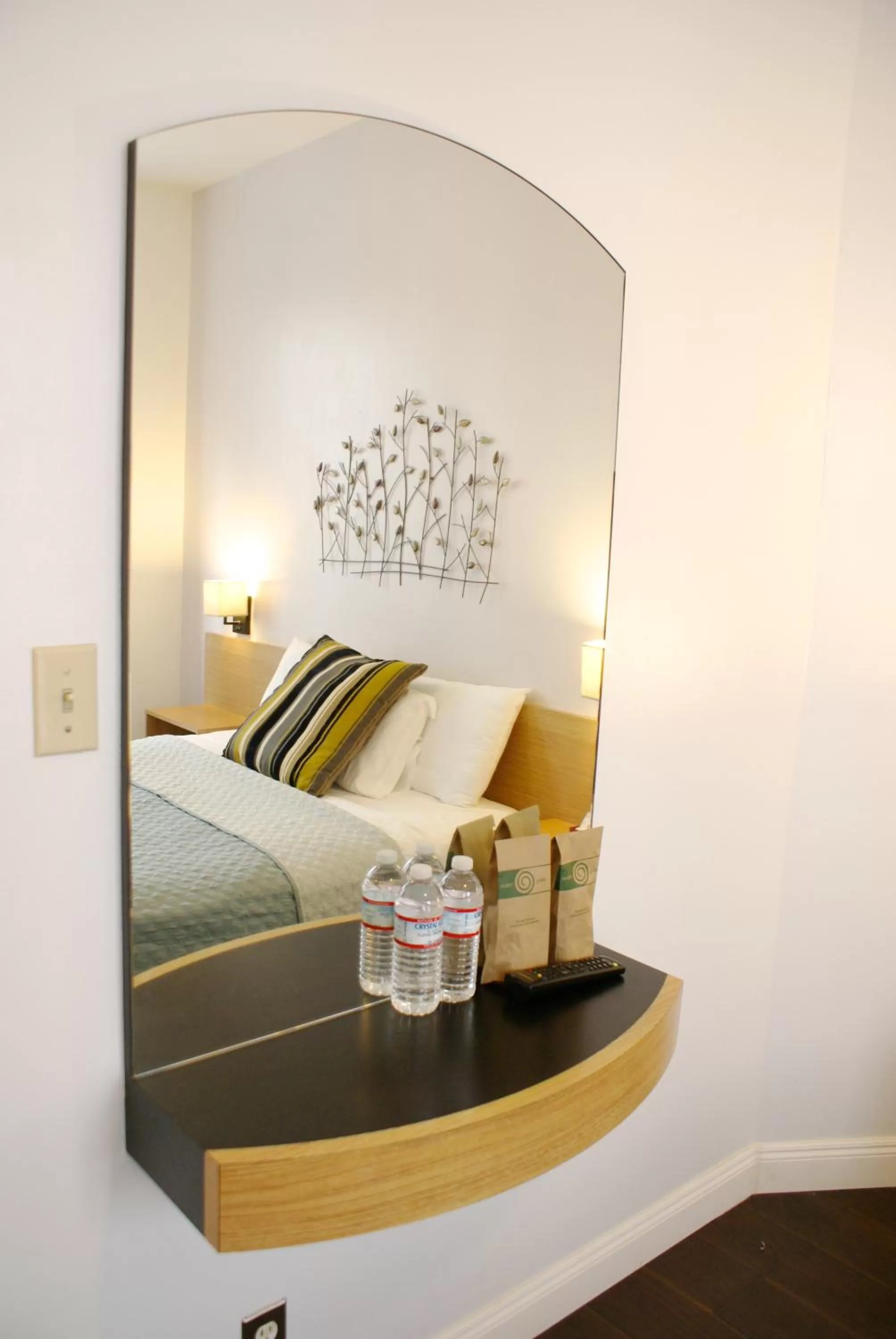 Decorative detail, Bed in Touchstone Hotel - City Center