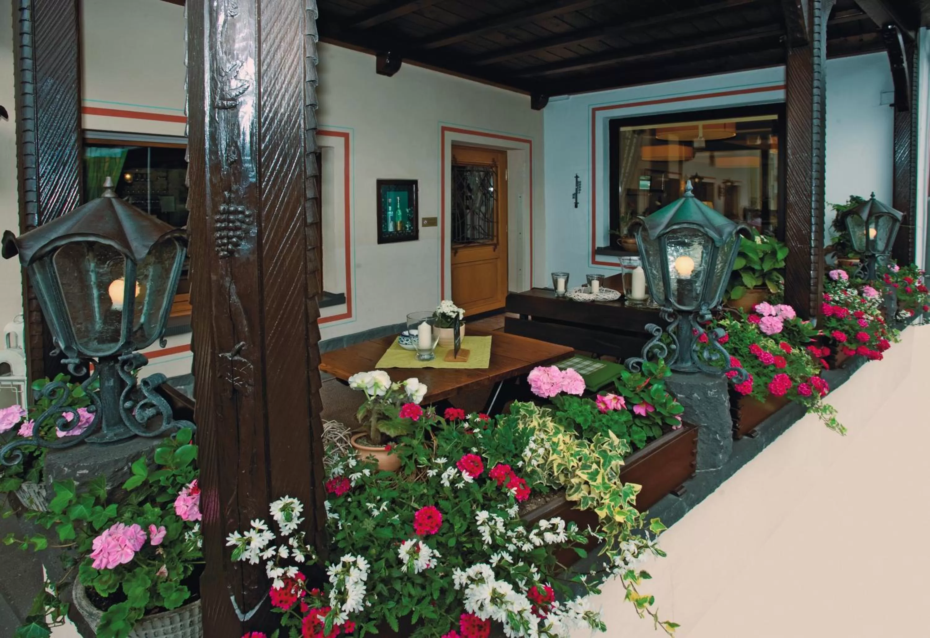 Balcony/Terrace in Moselhotel & Restaurant Zur Traube GmbH