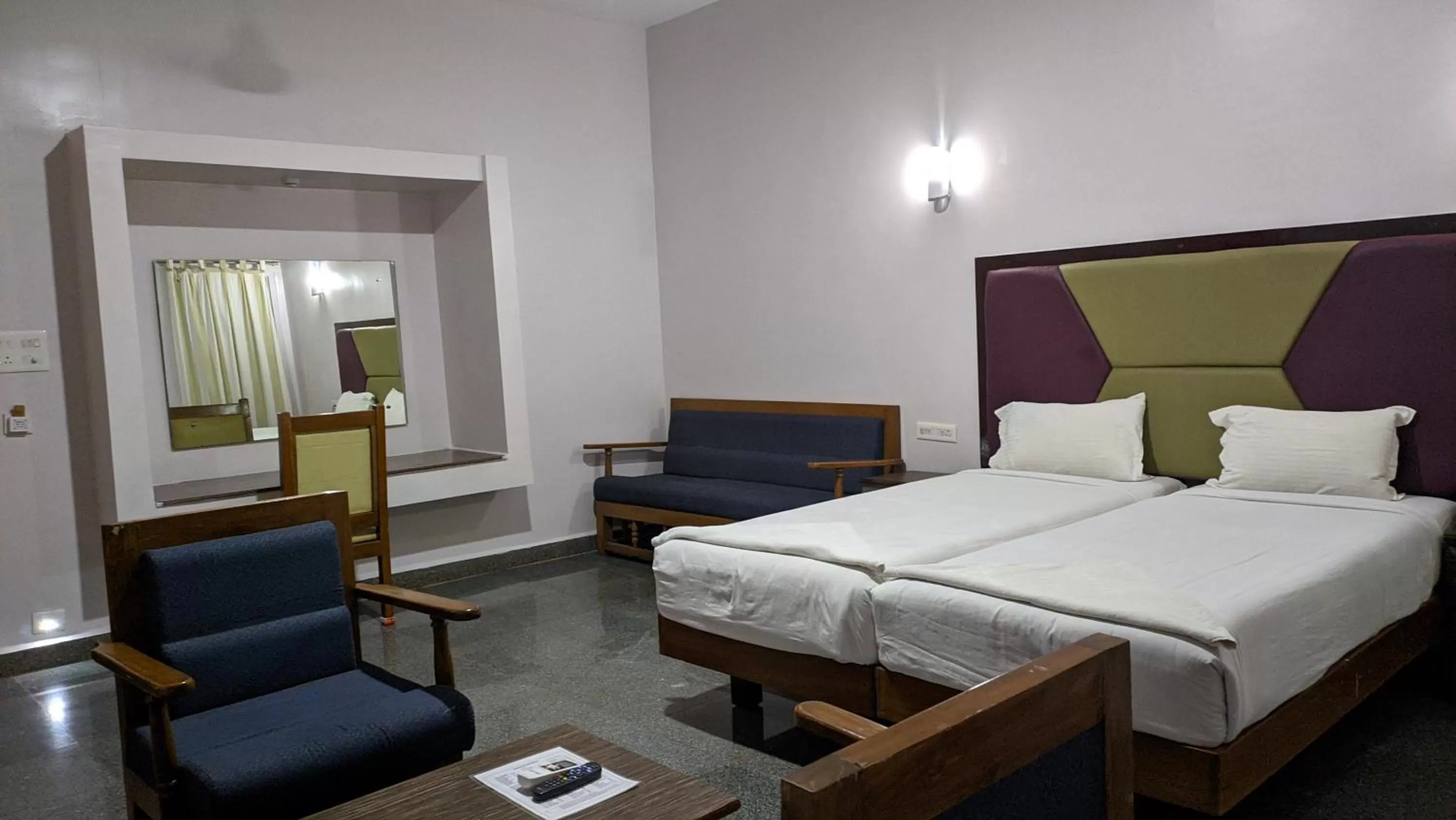 Bedroom in Kanthi Resorts Badami