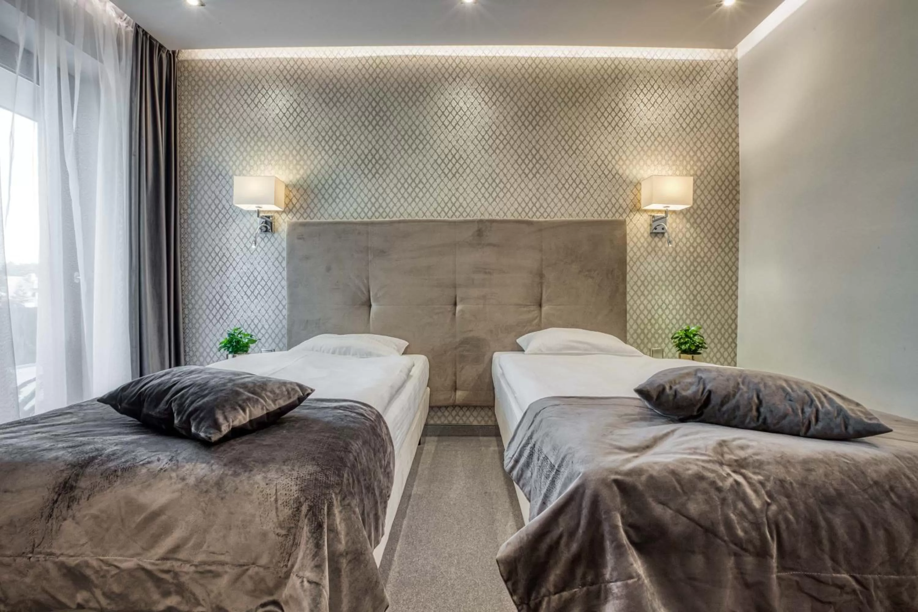 Bedroom, Bed in Hotel Biały Dom