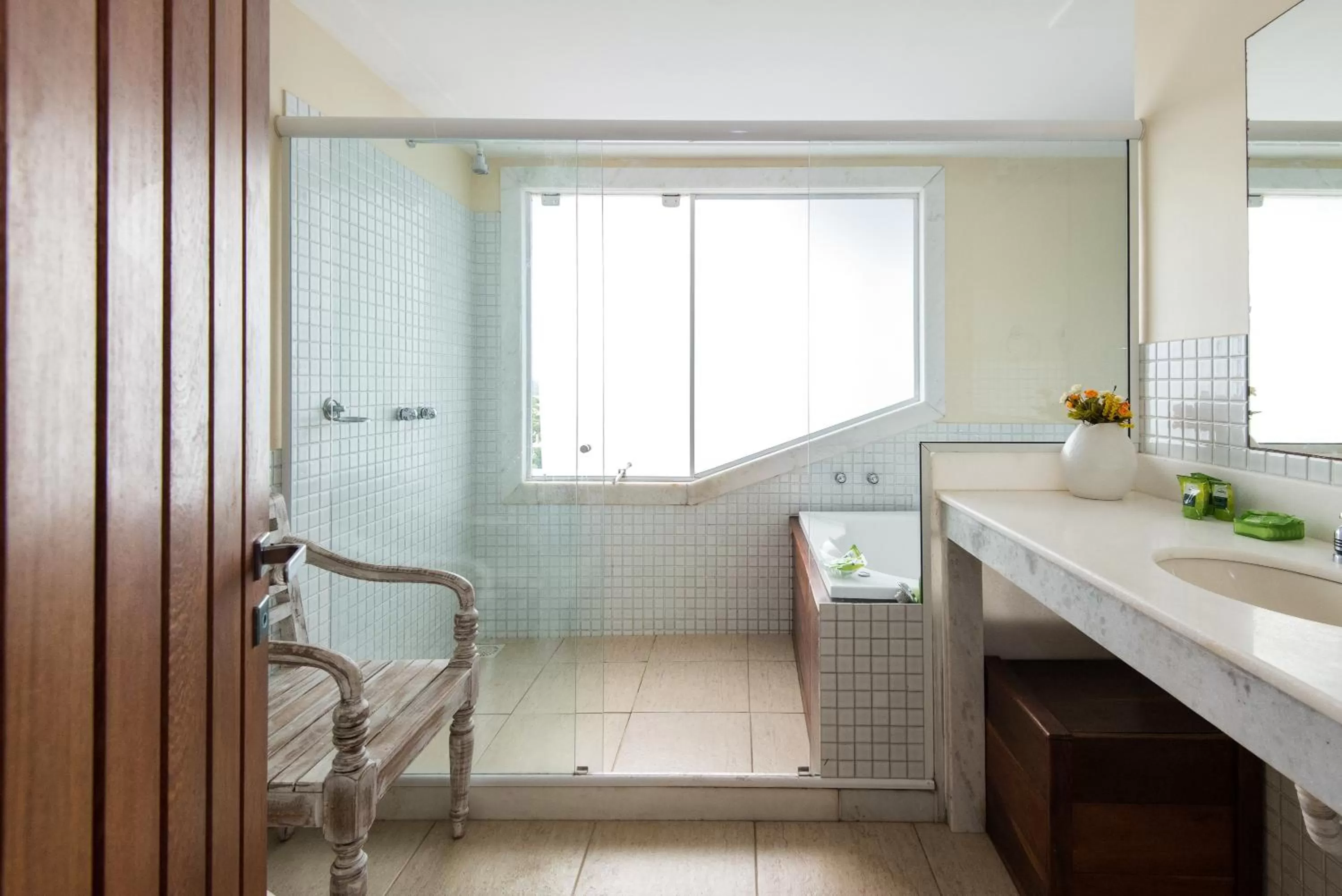 Bathroom in Pousada La Dolce Vita