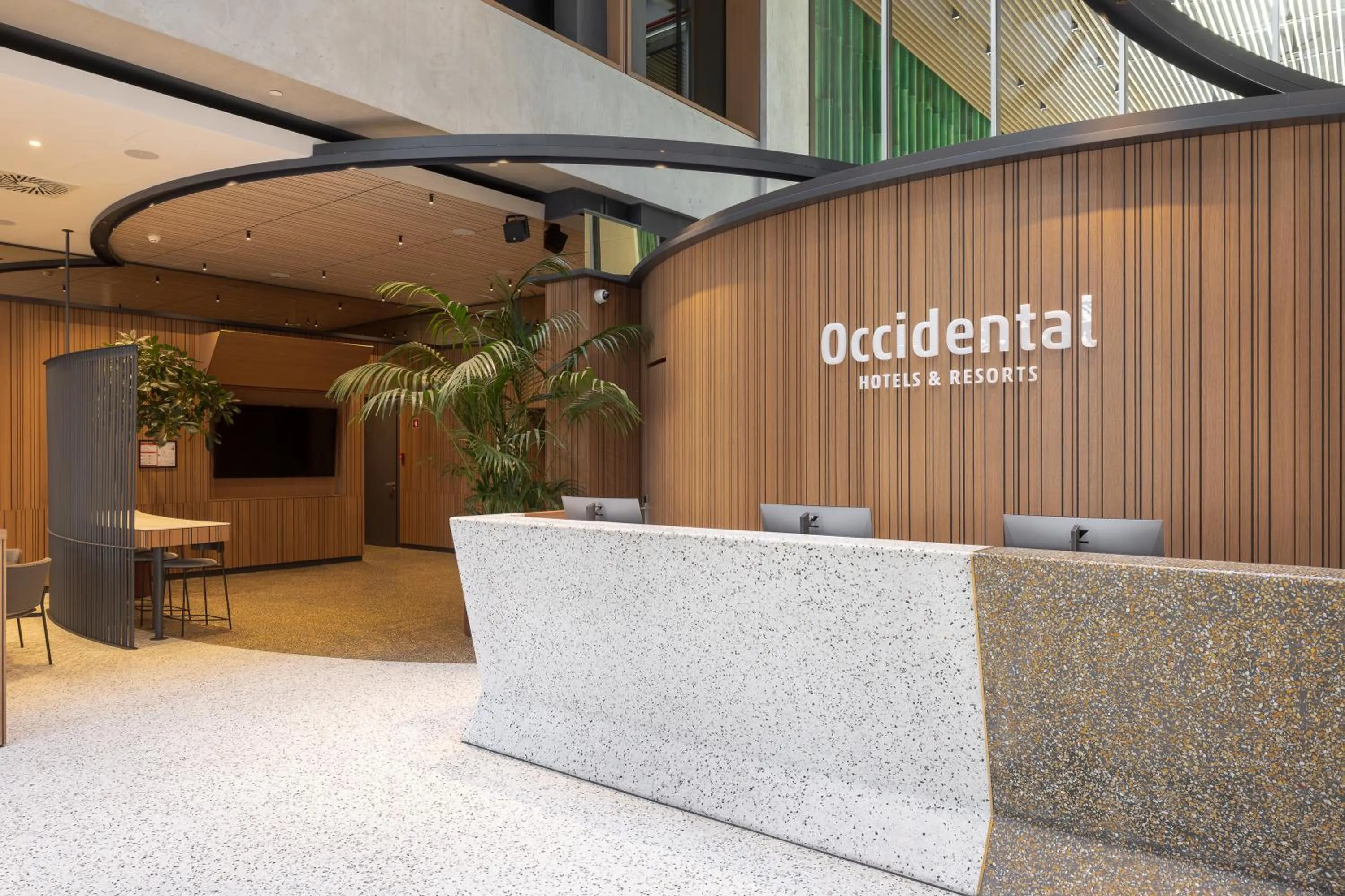 Lobby or reception in Occidental Ljubljana