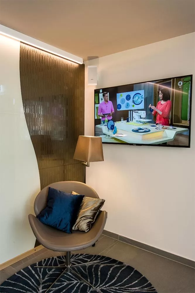 Seating area in Trüffel Hotel