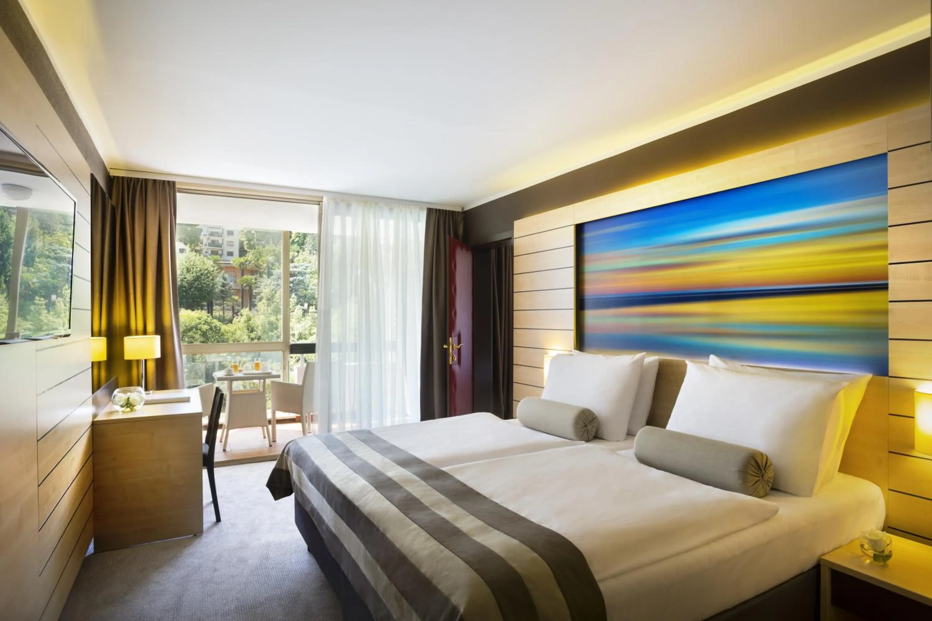 Bedroom, Bed in Hotel Excelsior - by Liburnia Hotels & Villas