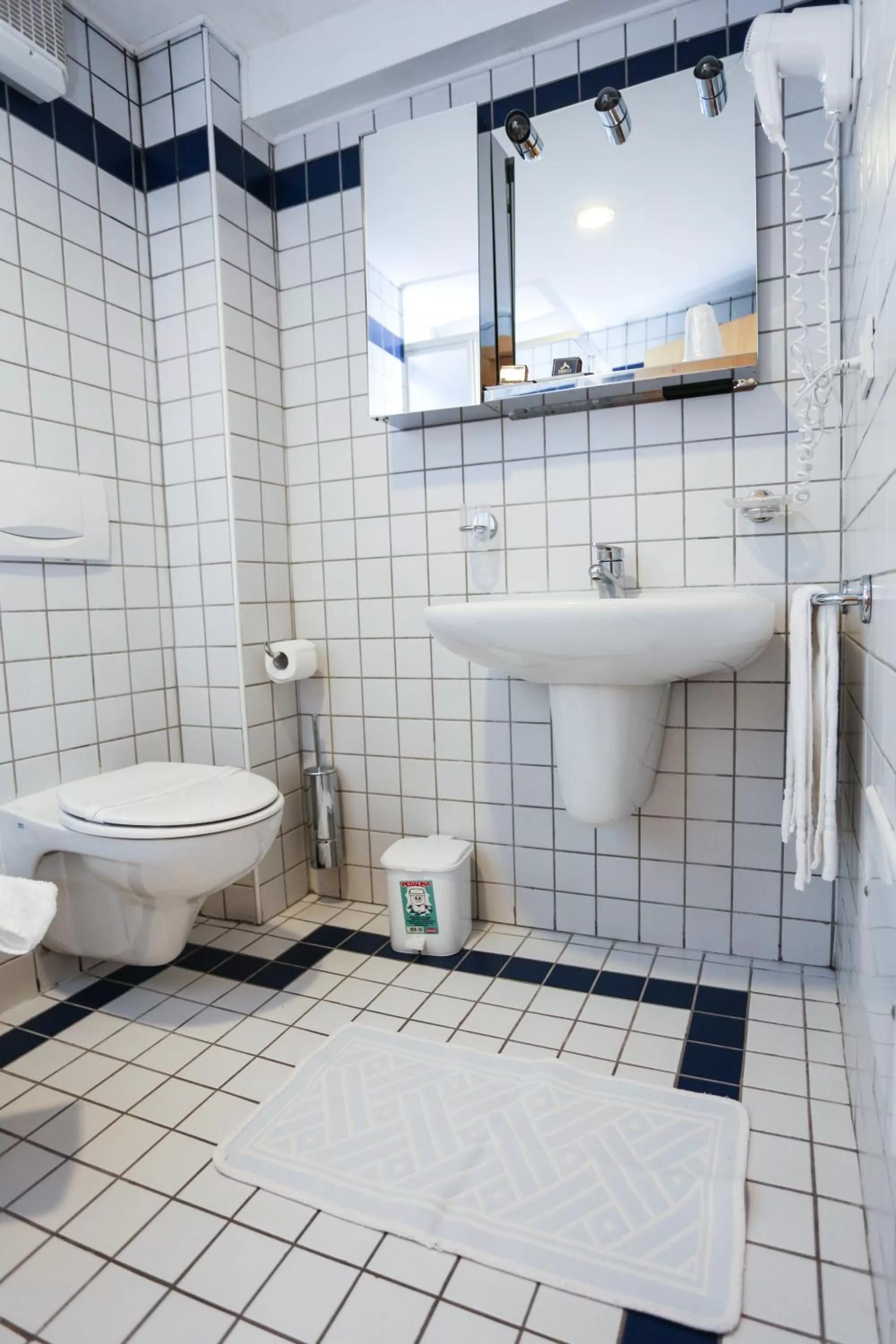 Shower in Hotel Fortini