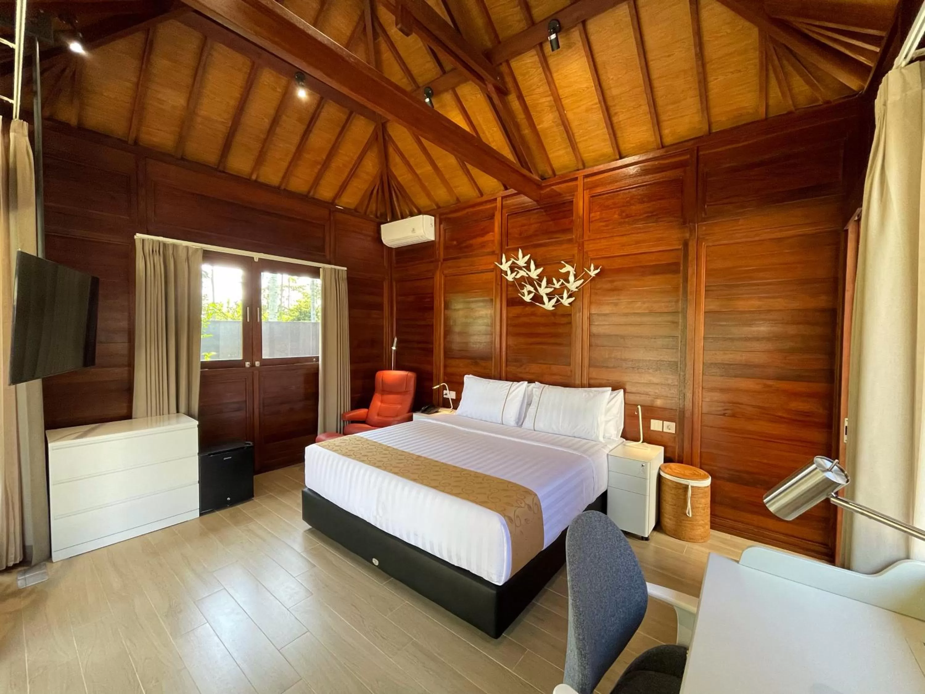 Bedroom, Bed in The Valerian Villa Ubud