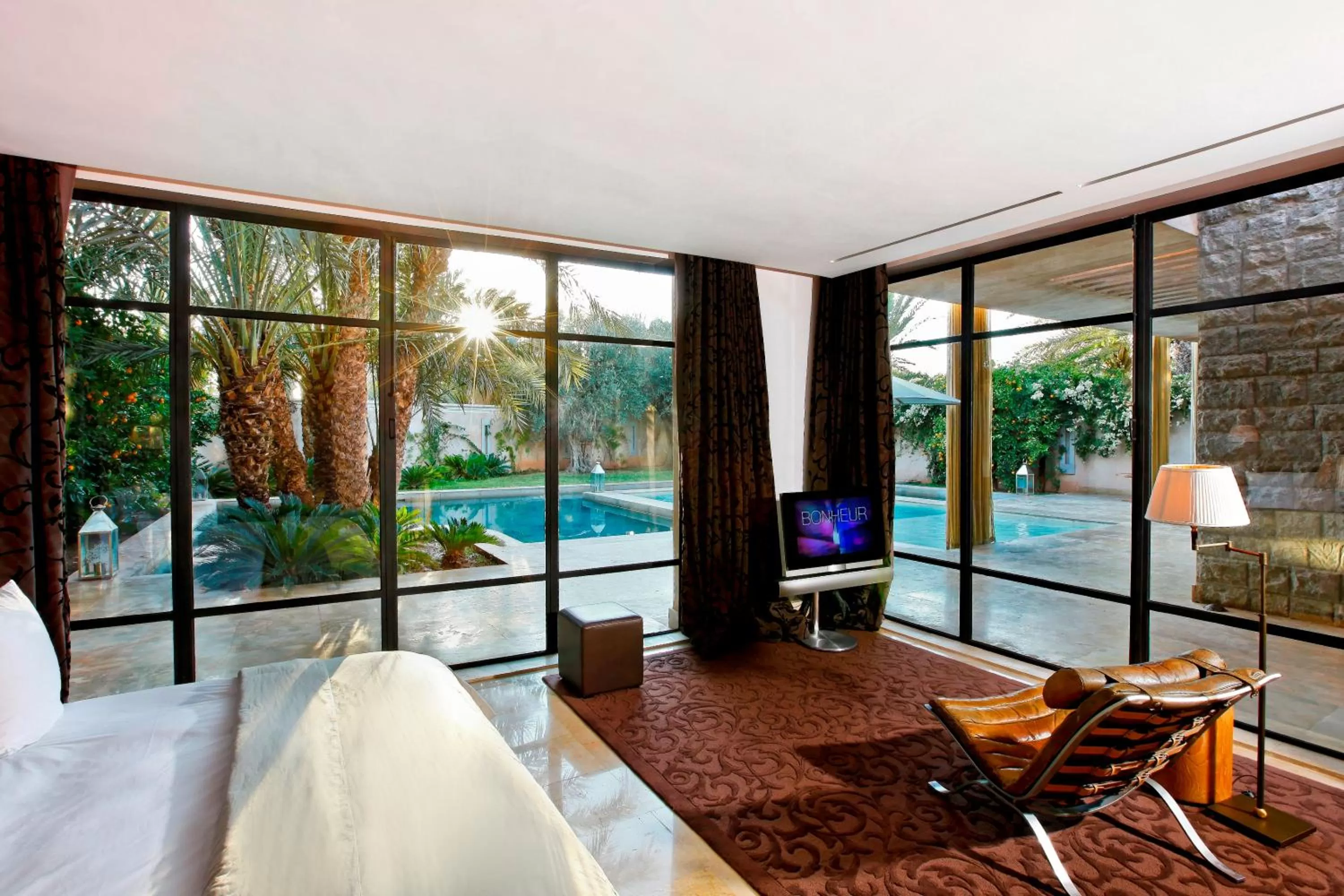 Bedroom in Palais Namaskar