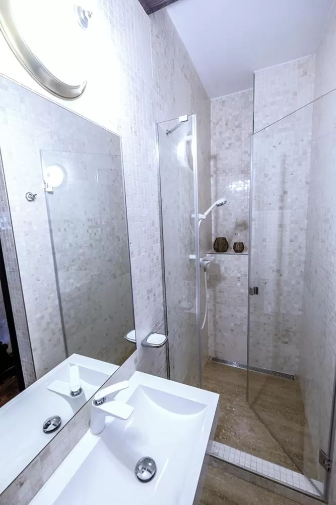 Bathroom in Hotel Ebersbach