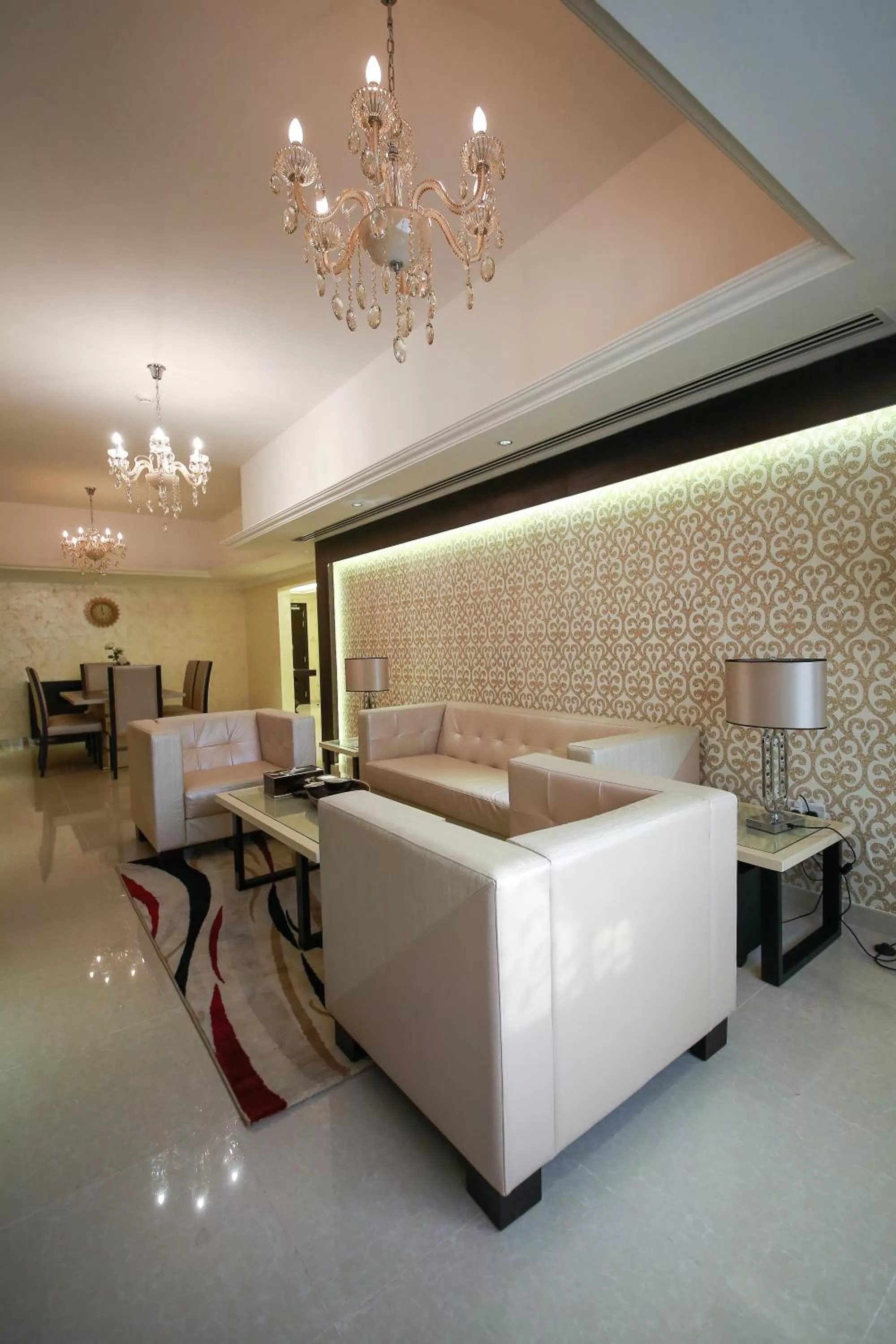 Living room in Ivory Grand Hotel Apartments