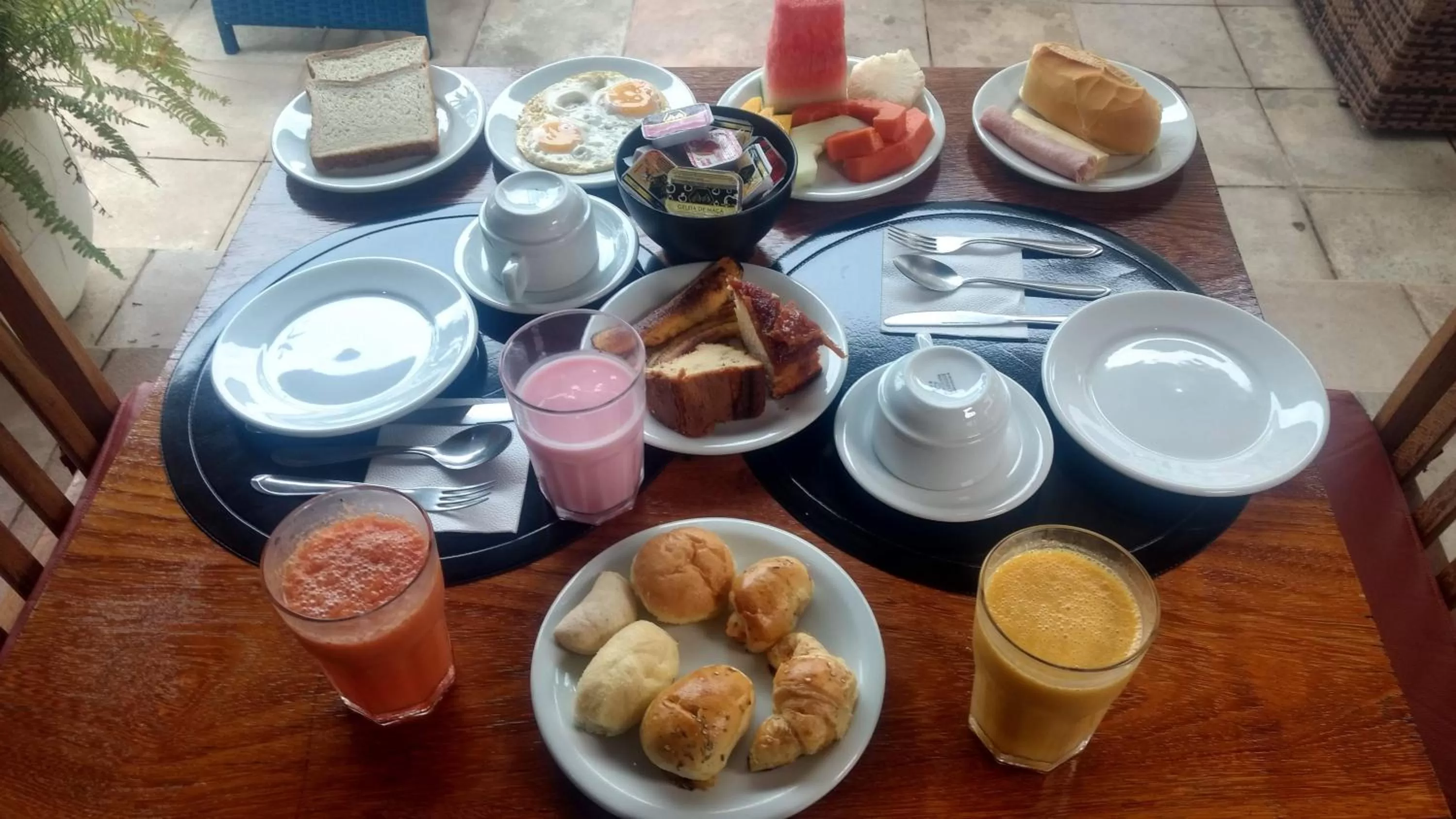 Breakfast in Hotel Pousada Salvador Paradise