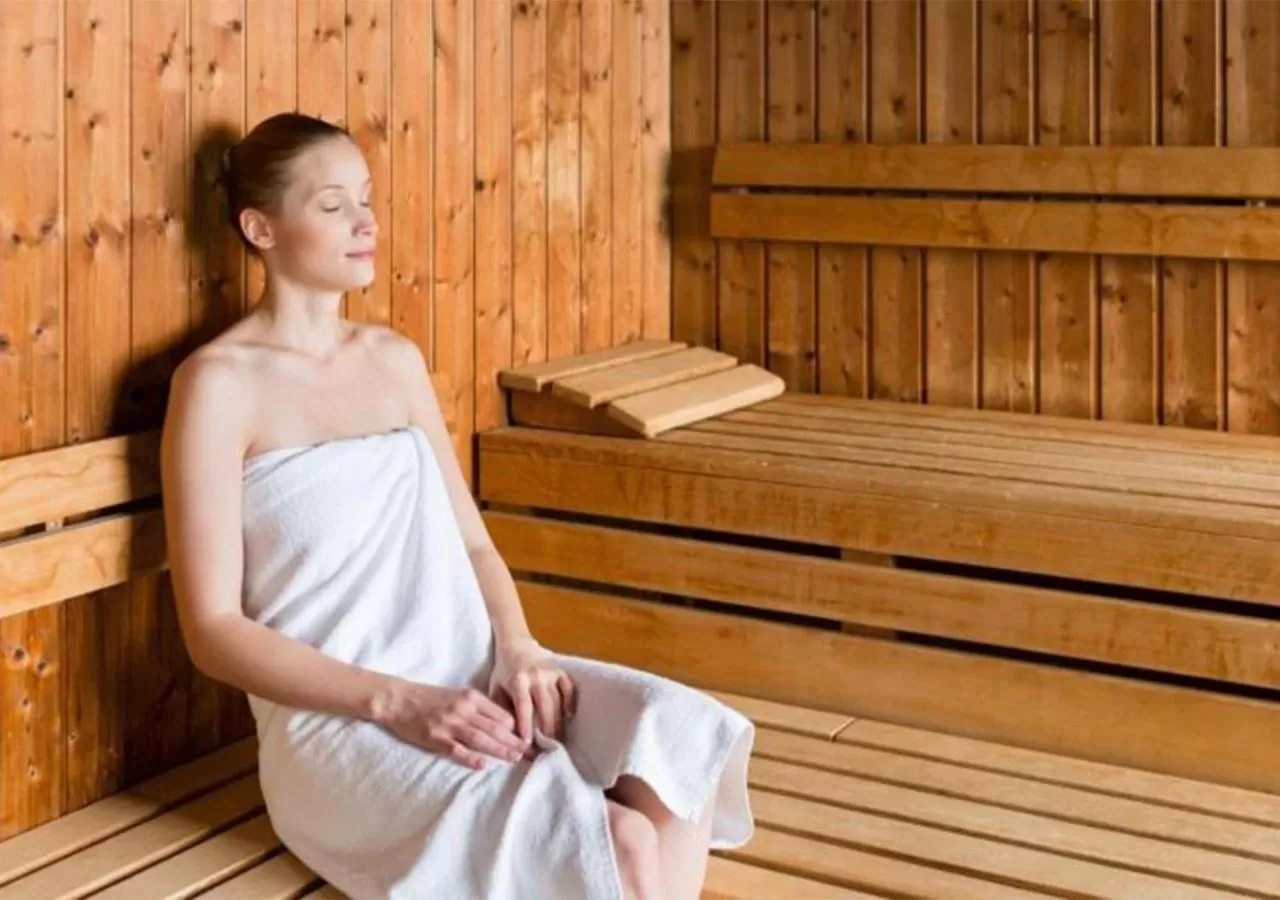 Sauna in Loch Rannoch Hotel and Spa