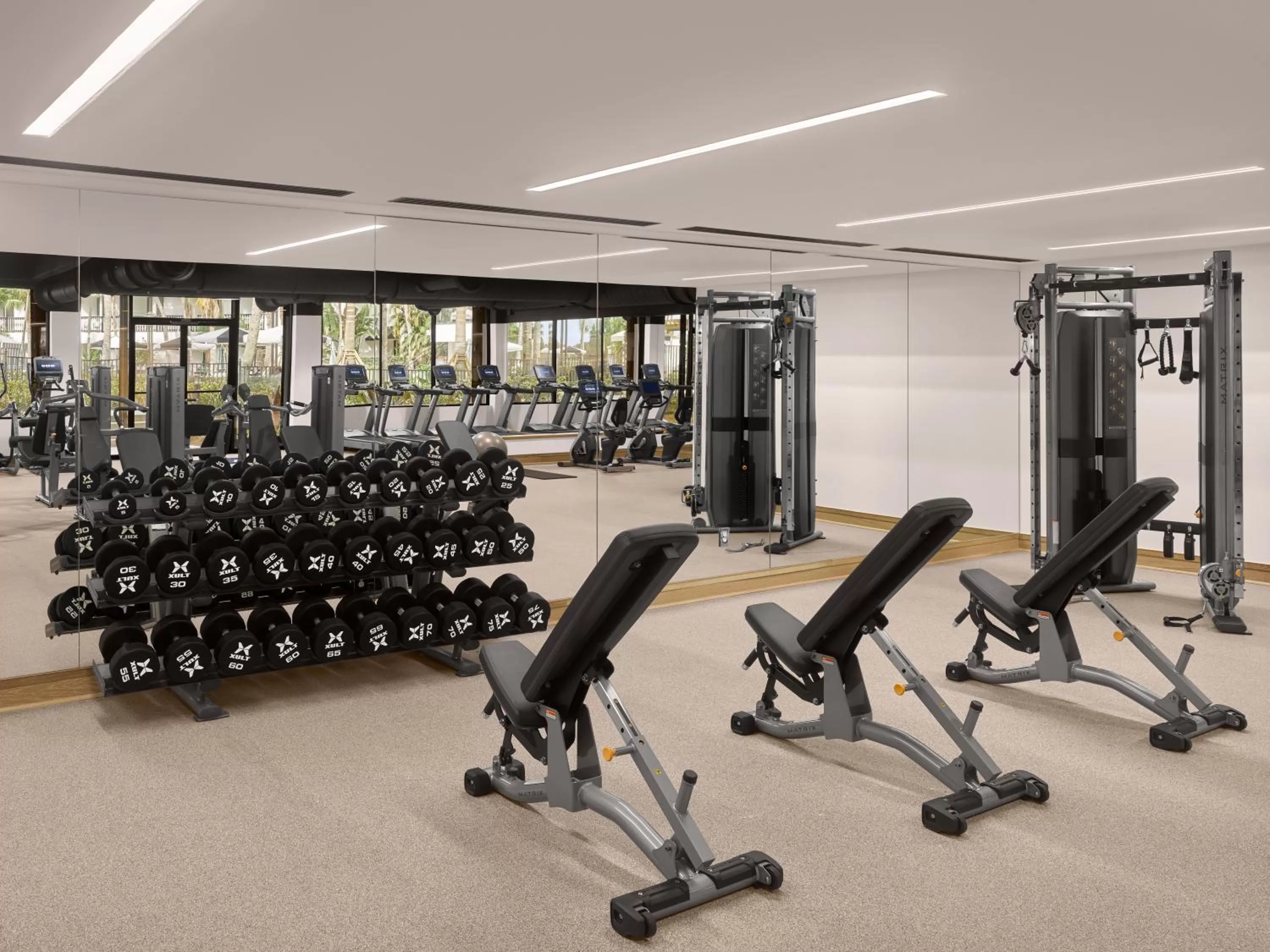 Fitness centre/facilities in PGA National Resort