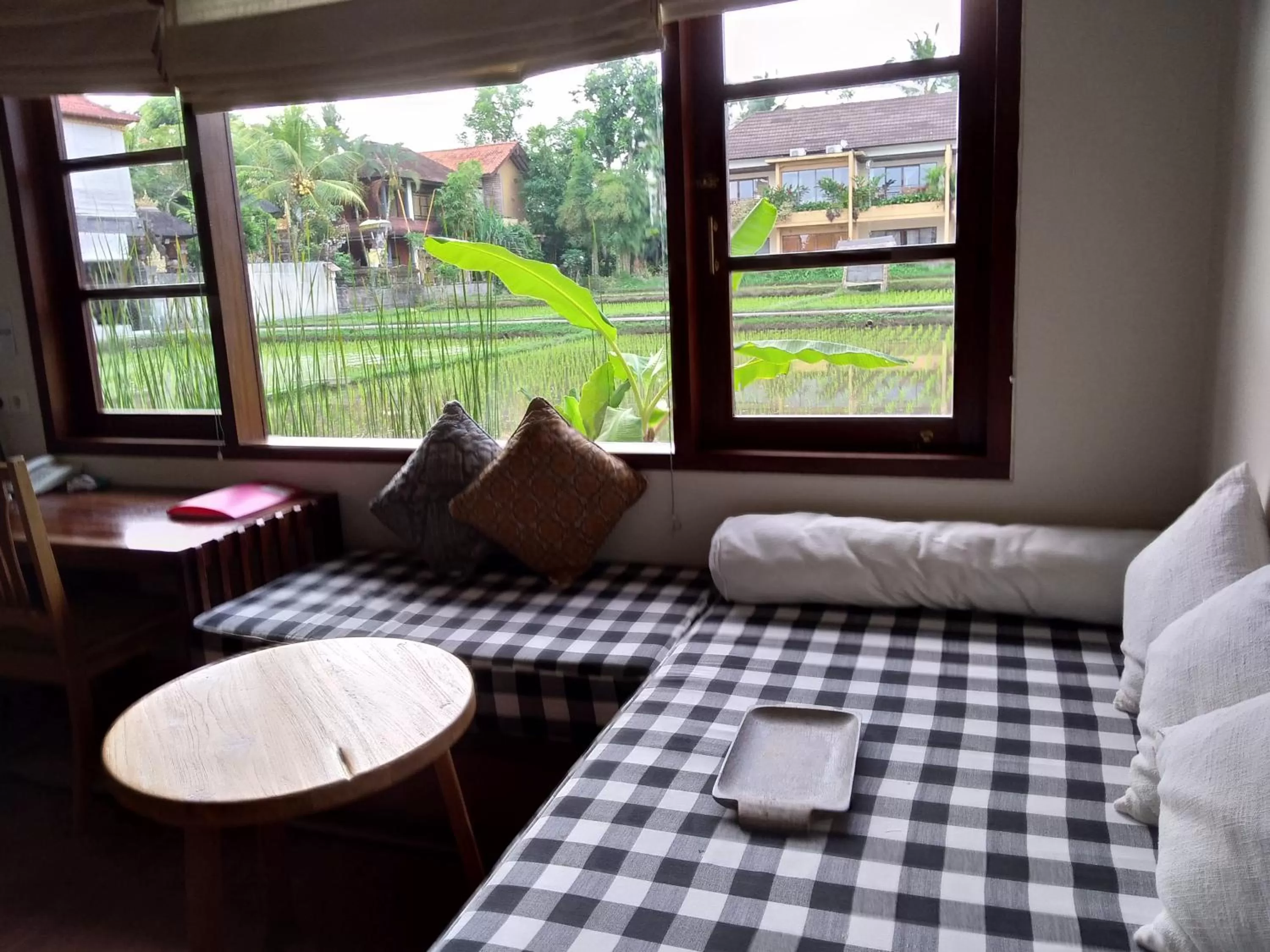 Seating Area in Ubud Lestari Bungalows