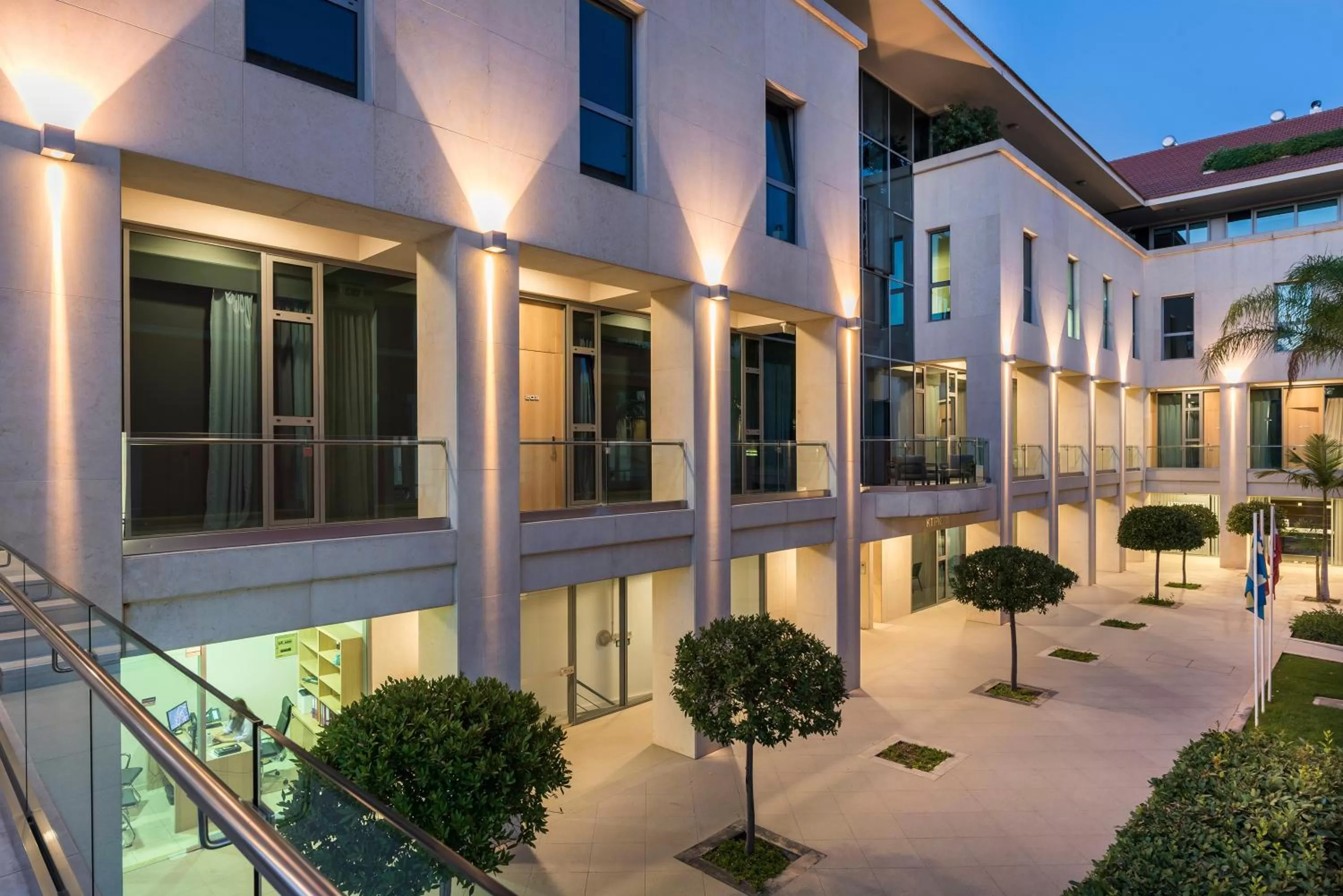 Floor plan in Trianon Luxury Apartments & Suites