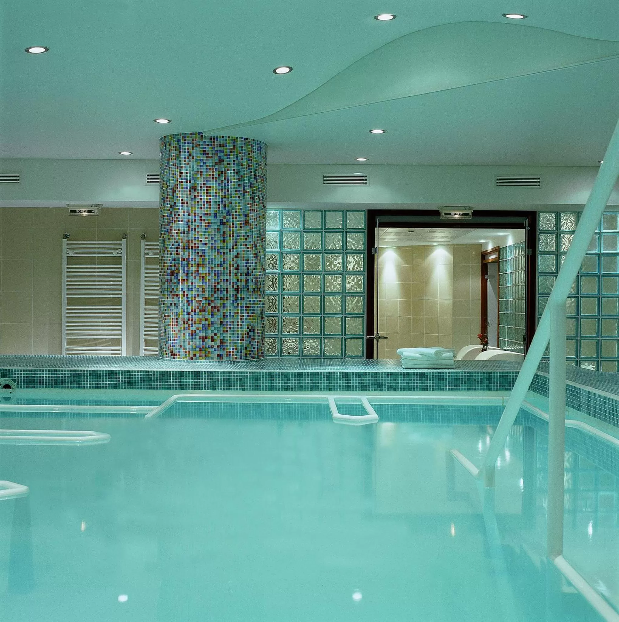 Swimming pool in Sofitel Biarritz Le Miramar Thalassa
