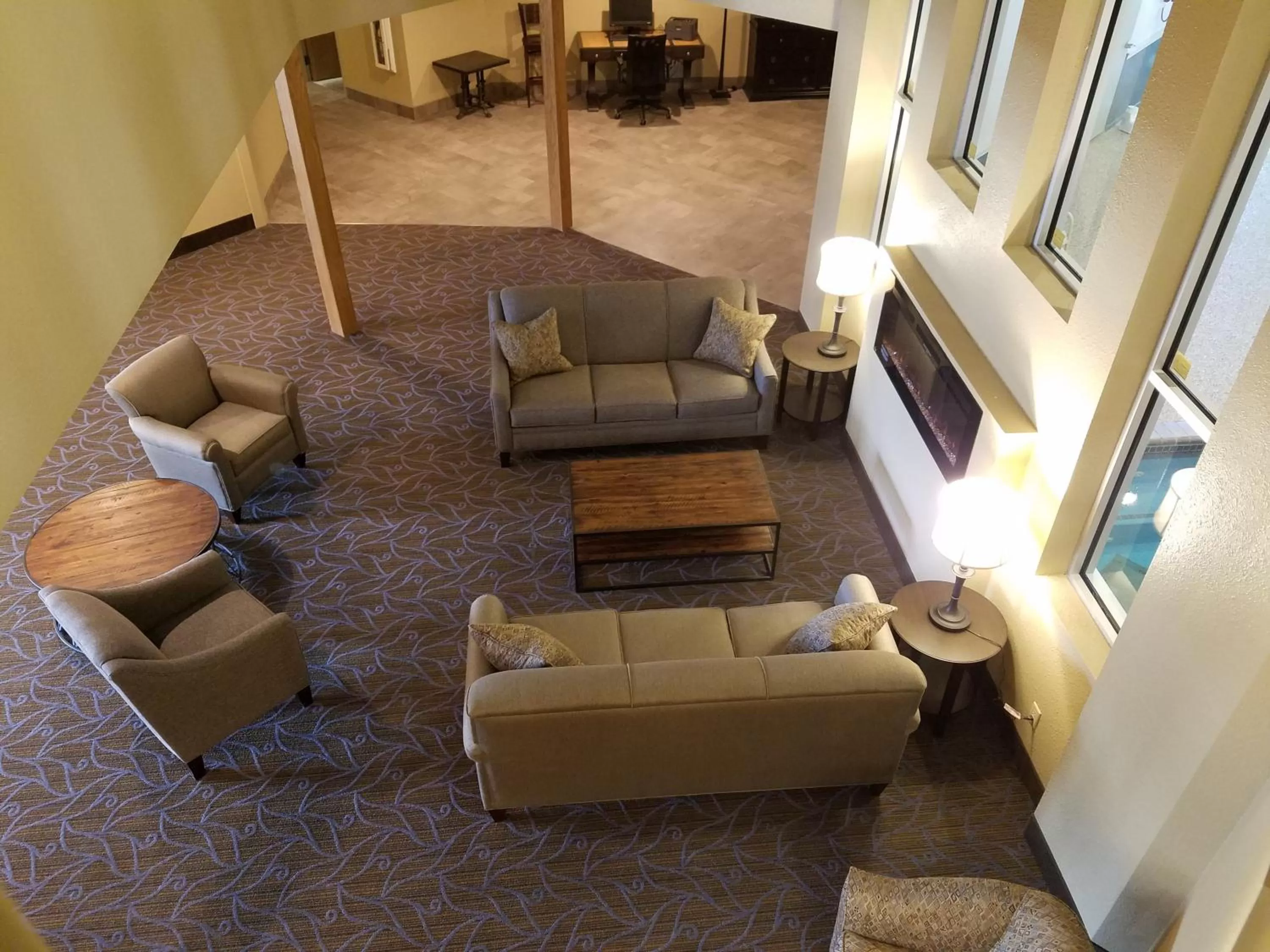 Living room in AmericInn by Wyndham Sleepy Eye