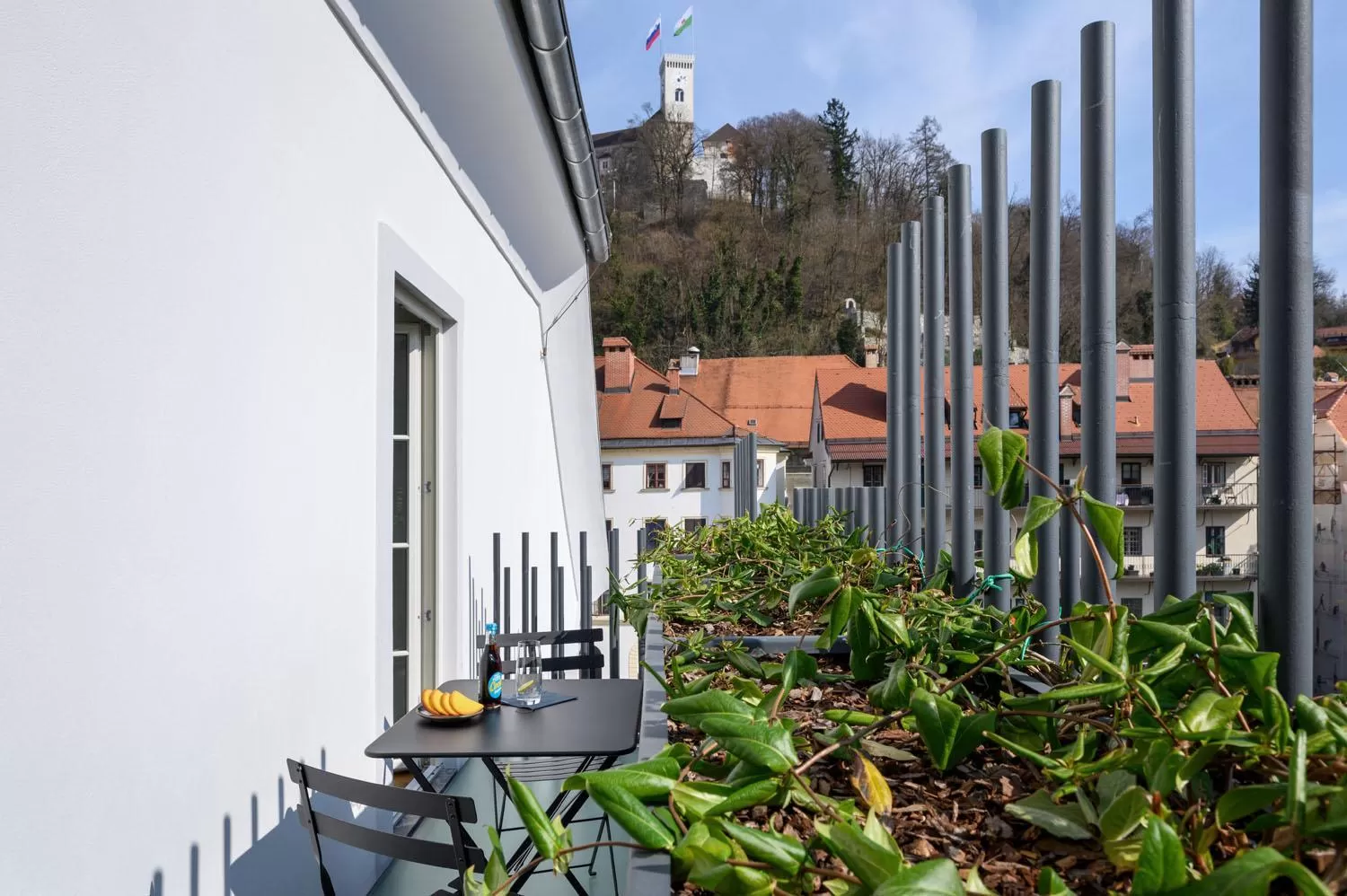 Balcony/Terrace in Zlata Ladjica Boutique Hotel