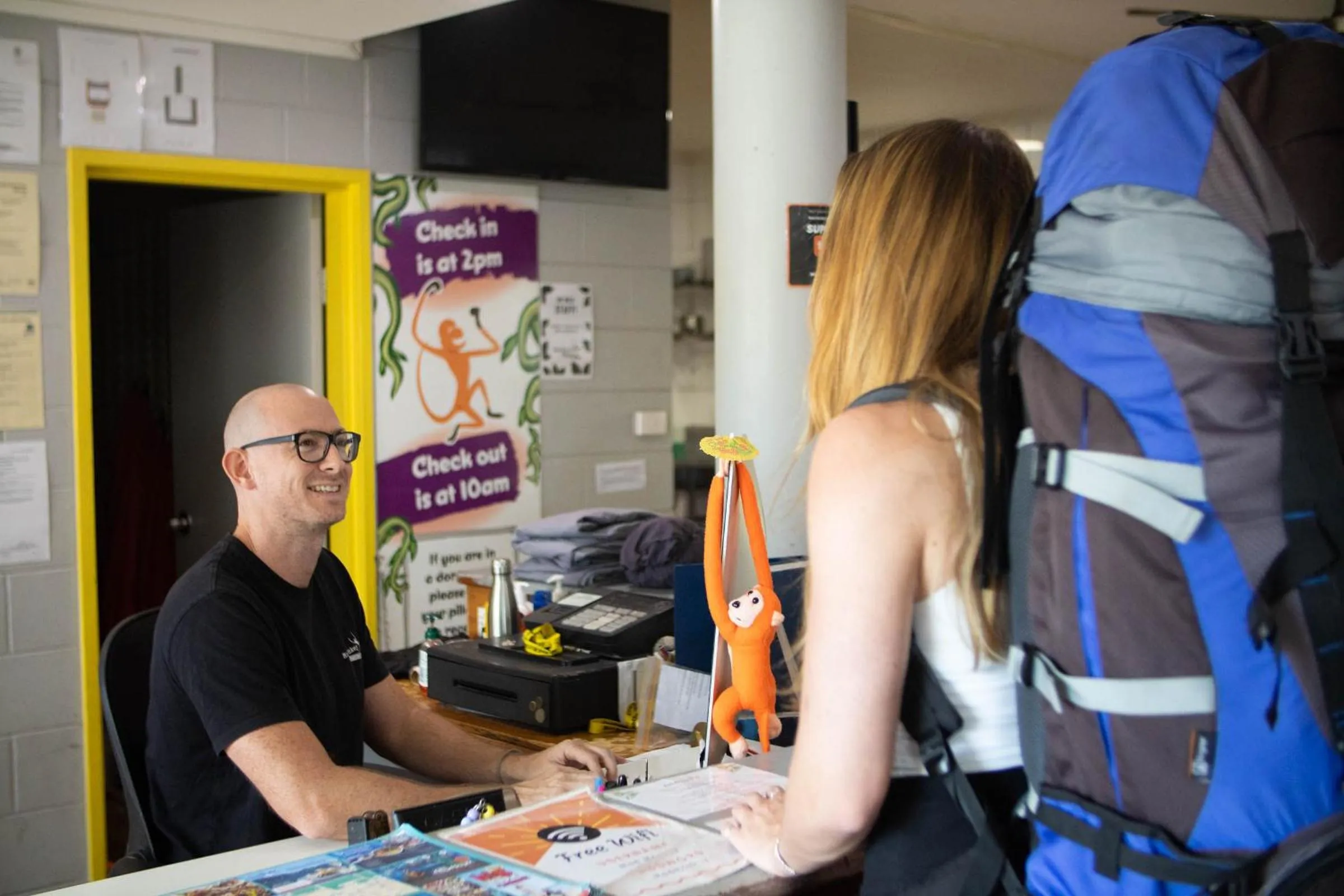 Lobby or reception in Mad Monkey Village