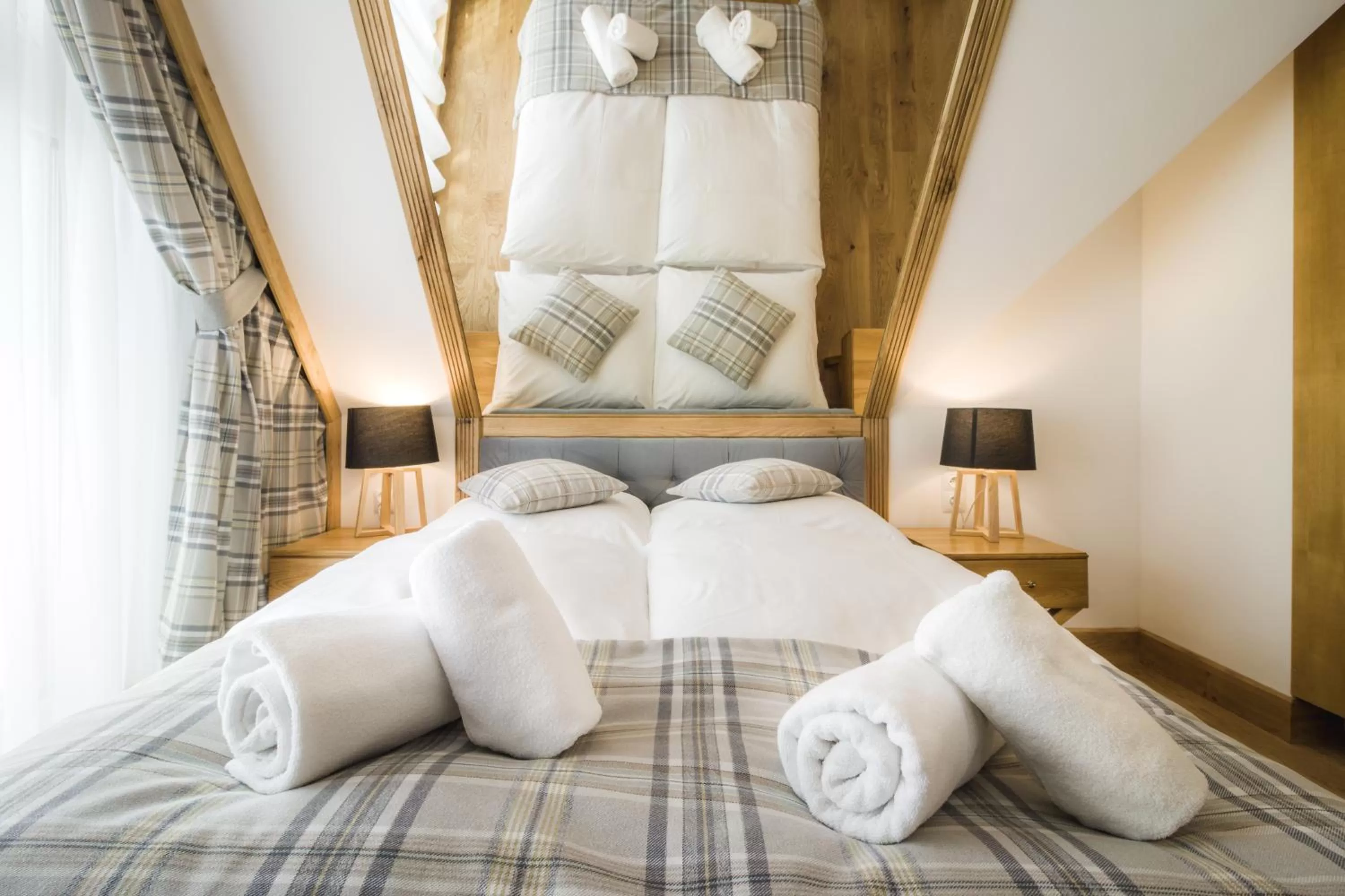 Photo of the whole room, Bed in Jagiellońska Residence