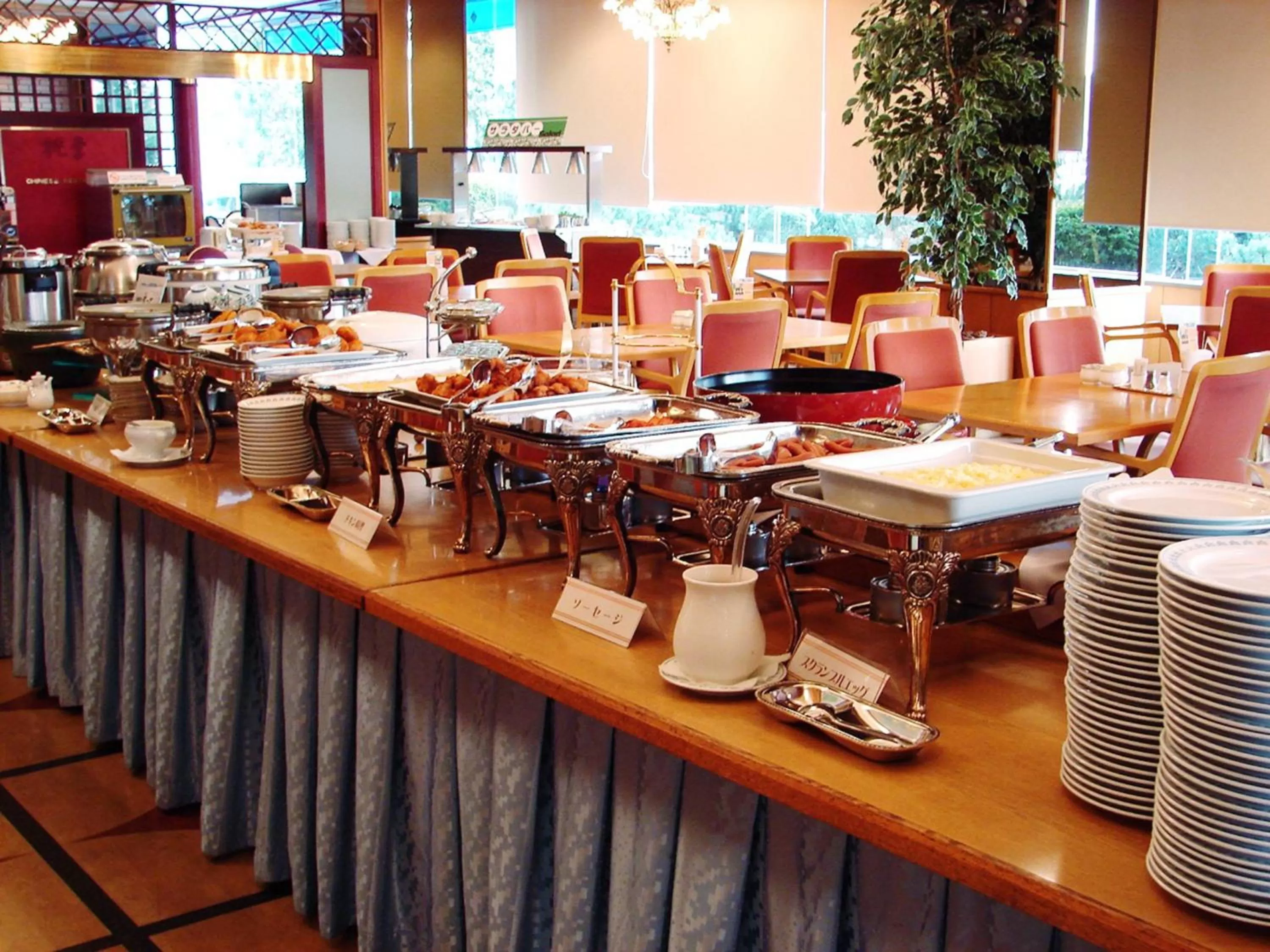 Buffet breakfast in Hotel Grand Terrace Chitose