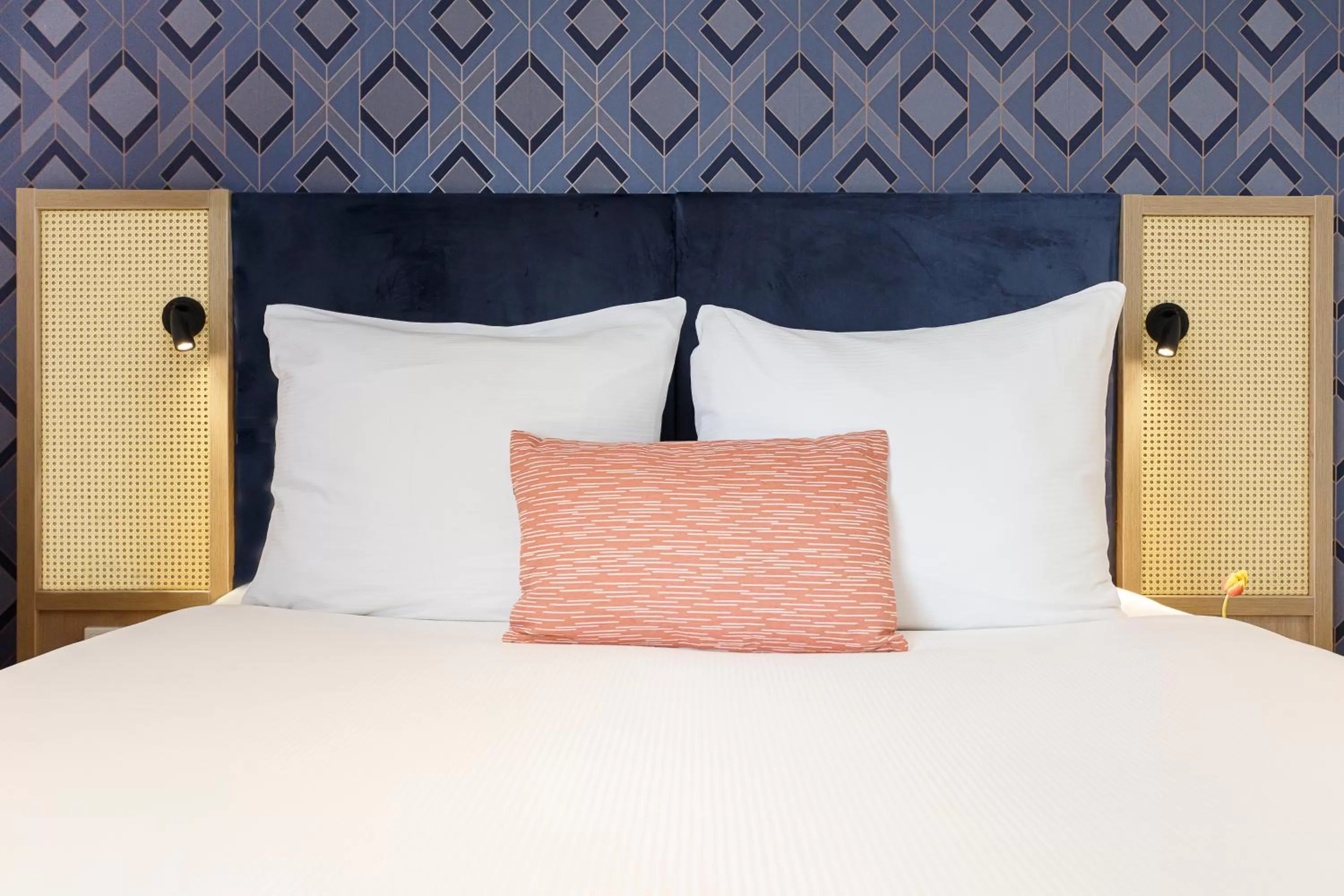 Bed in Boutique Apartments Amsterdam