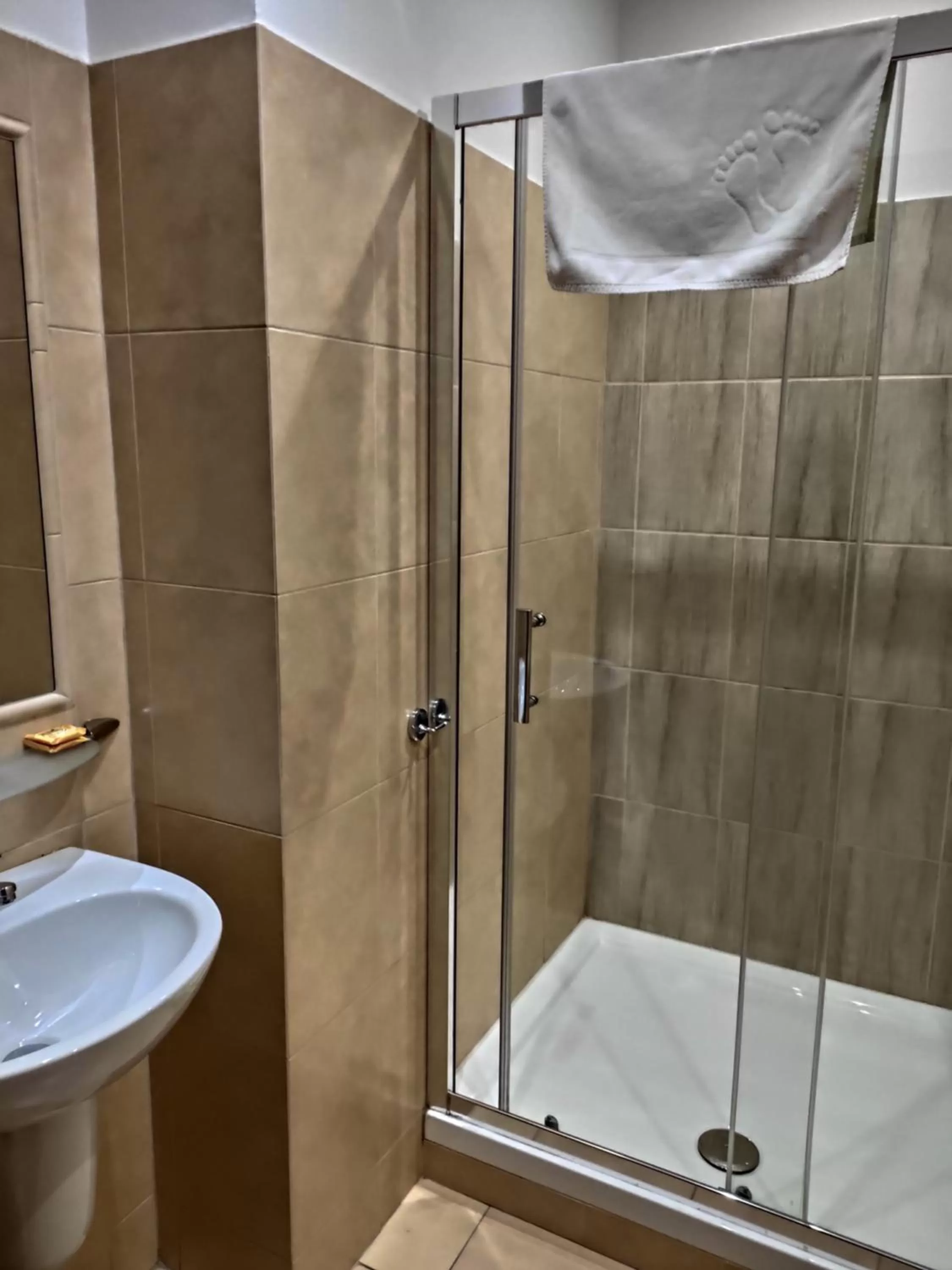 Shower in Hotel Vistula