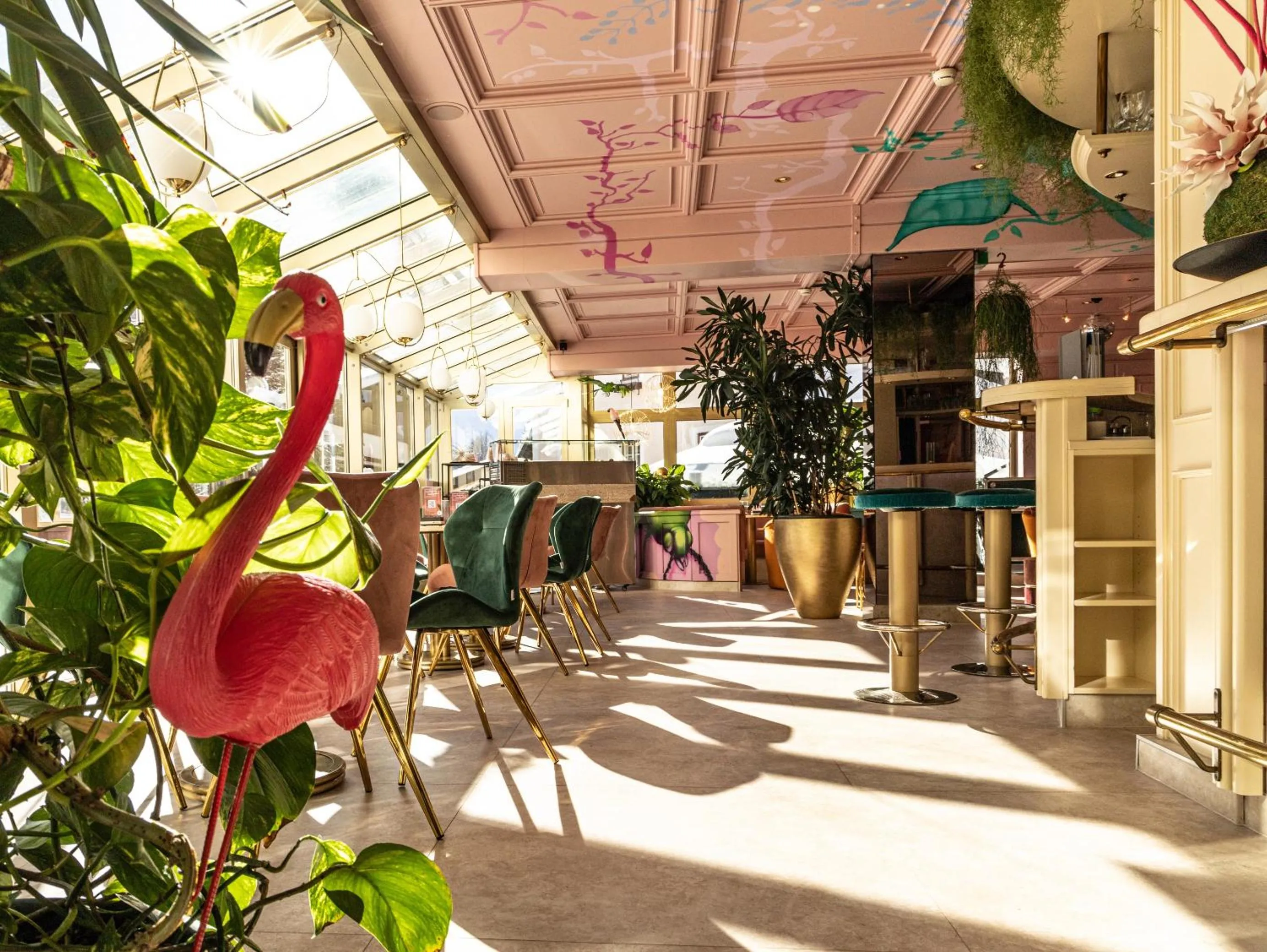 Lounge or bar in Hotel Saalbacher Hof