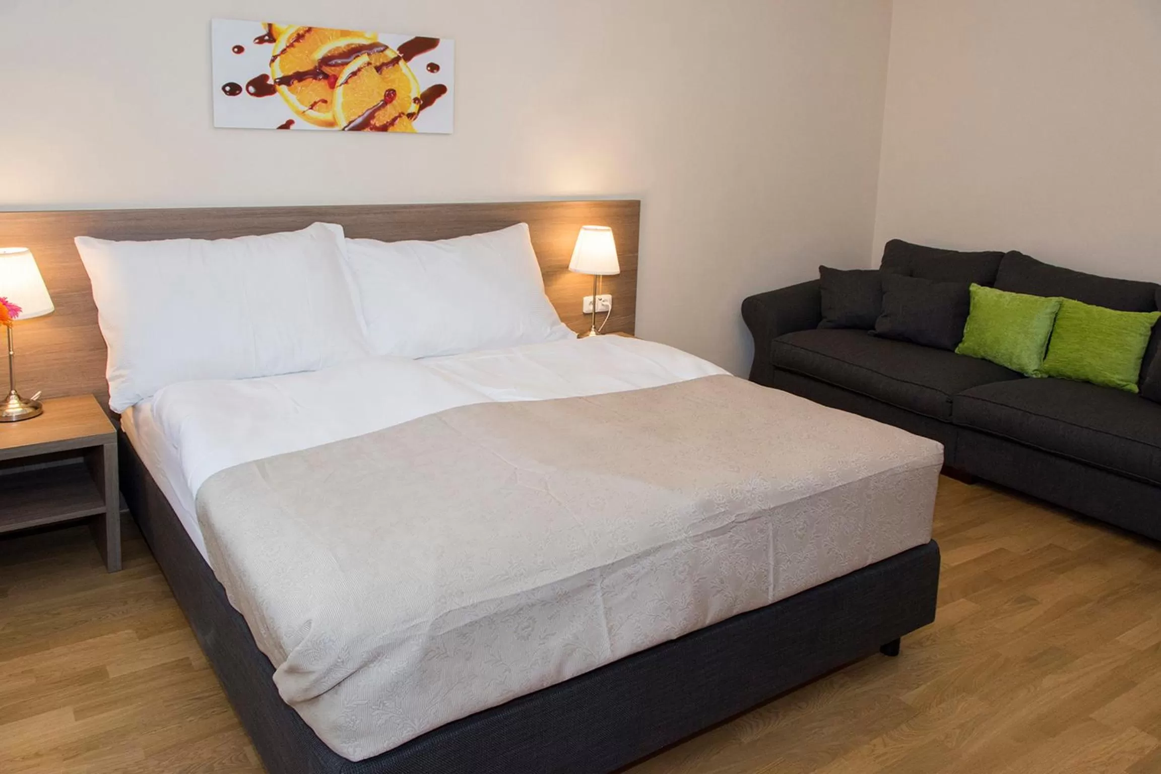 Bed in Limes Apartments