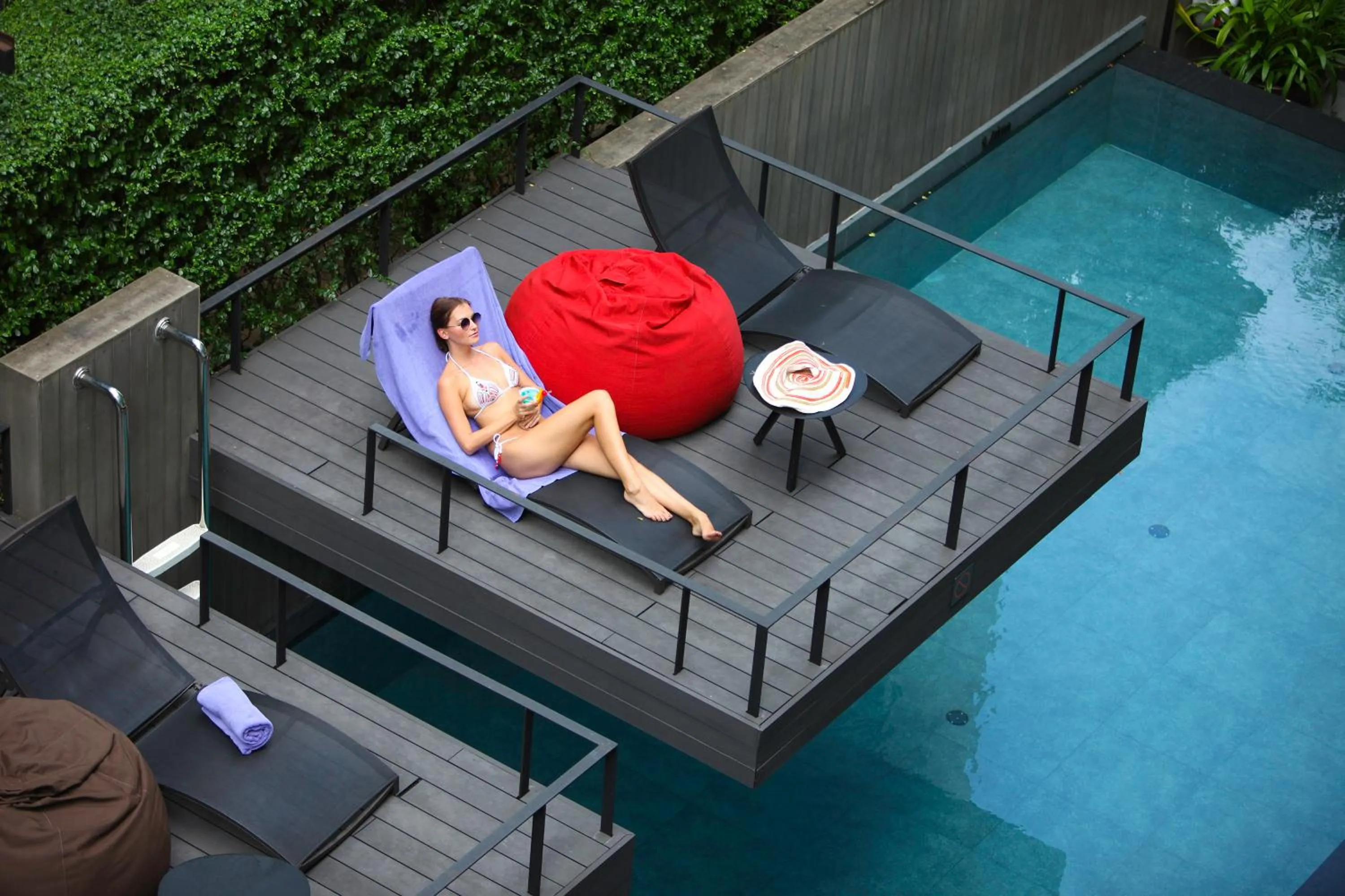 Swimming pool in LiT BANGKOK Residence