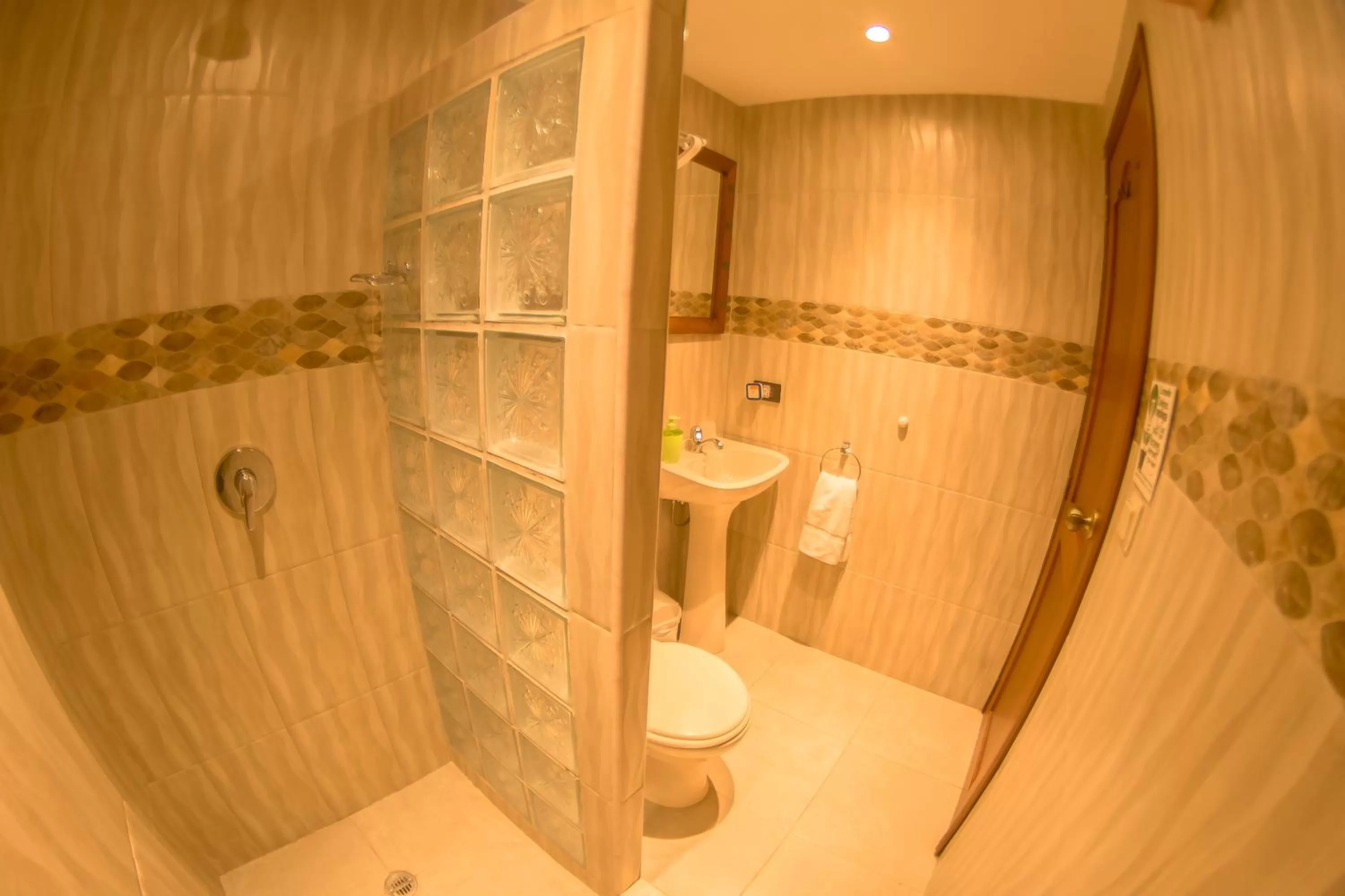 Shower, Bathroom in La Casa del Molino Blanco B&B