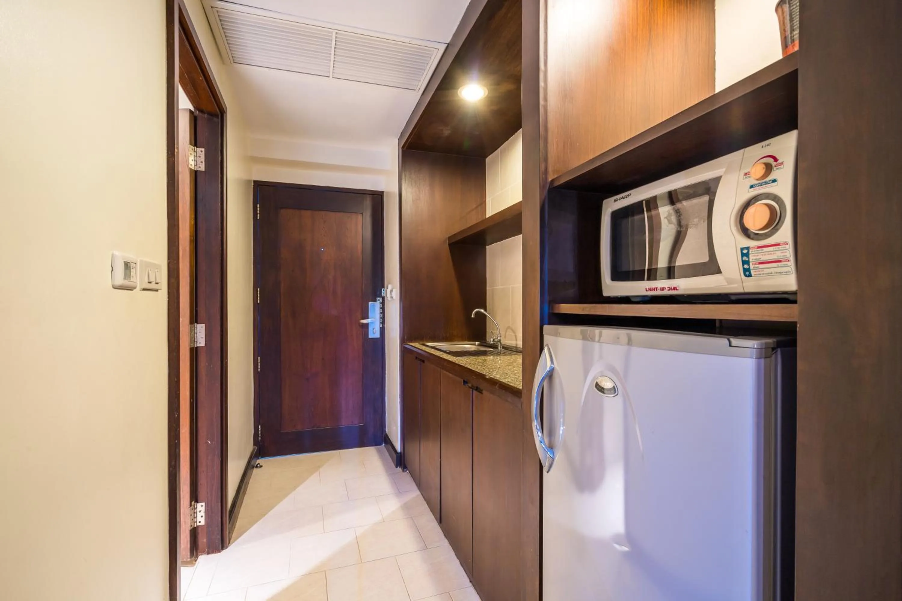 Kitchen or kitchenette in Baan Suwantawe