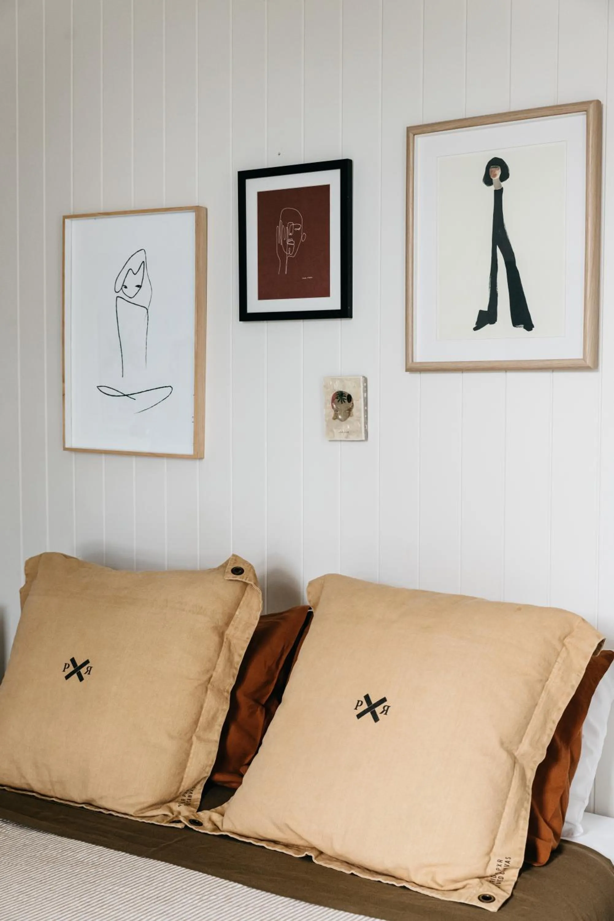 Decorative detail, Bed in Anchor Geelong